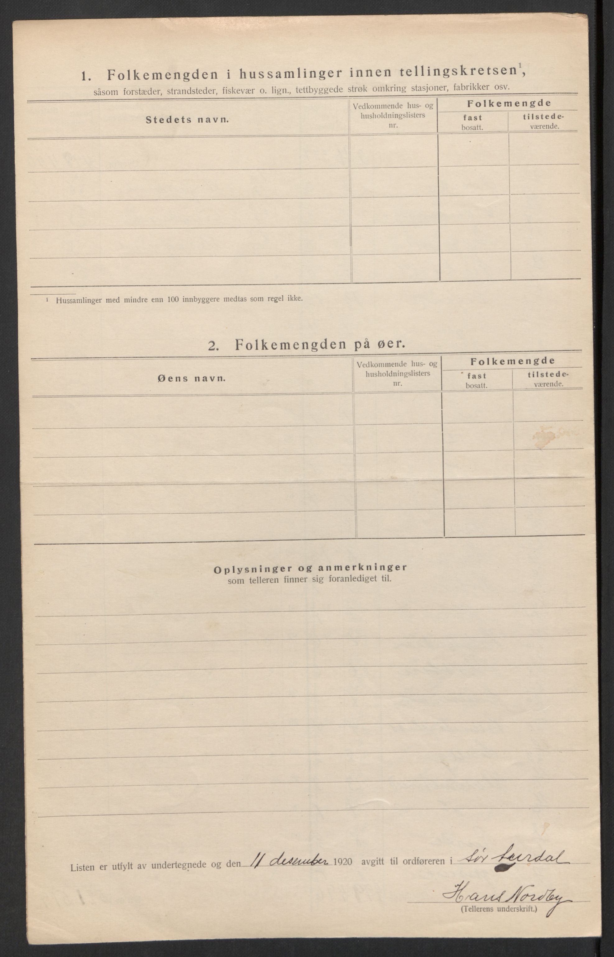 SAH, 1920 census for Sør-Aurdal, 1920, p. 54