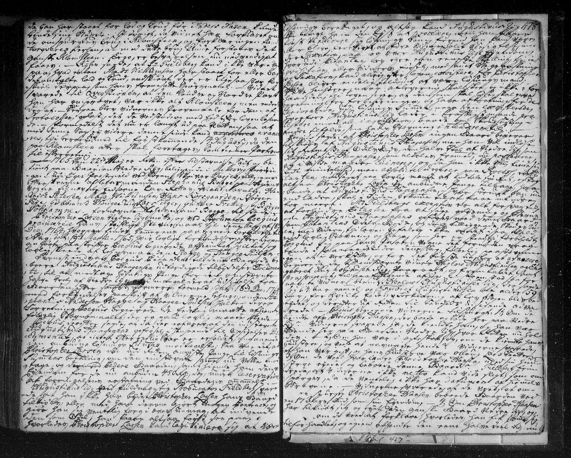 Eiker, Modum og Sigdal sorenskriveri, SAKO/A-123/F/Fa/Fab/L0007: Tingbok, 1761-1765, p. 478