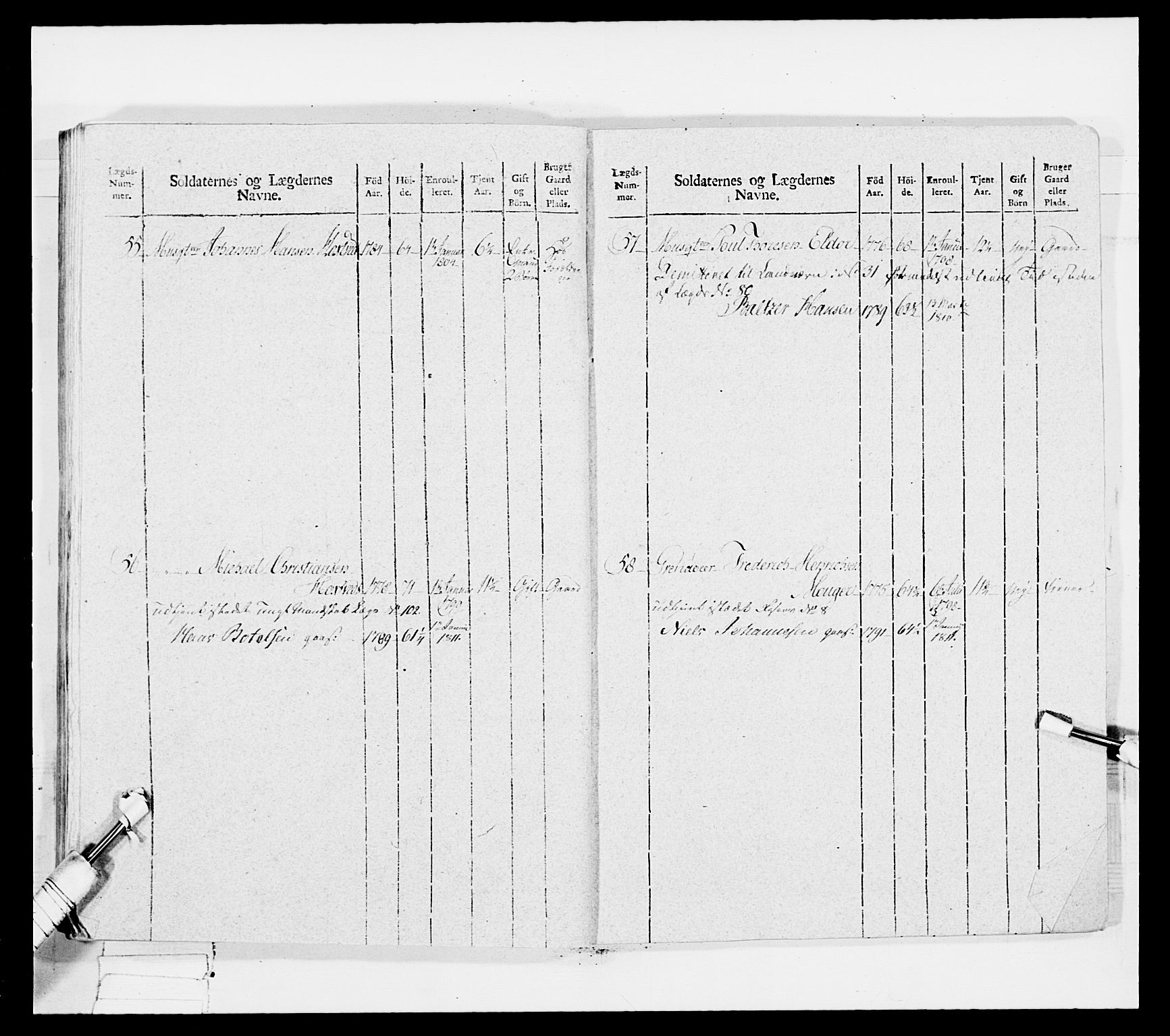 Generalitets- og kommissariatskollegiet, Det kongelige norske kommissariatskollegium, AV/RA-EA-5420/E/Eh/L0034: Nordafjelske gevorbne infanteriregiment, 1810, p. 463