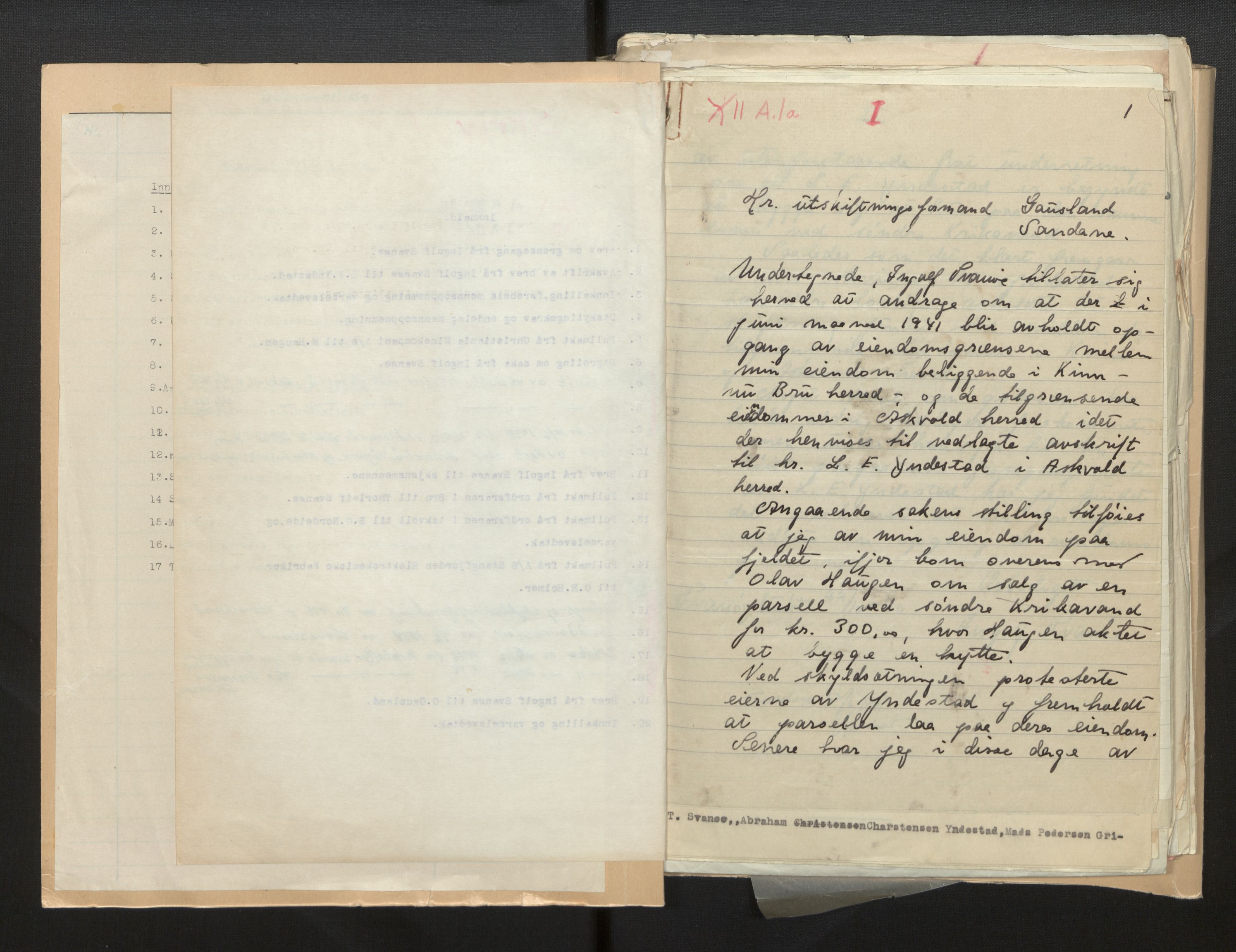 Sogn og Fjordane jordskiftedøme - III Sunnfjord jordskiftedistrikt, AV/SAB-A-6201/B/Bb/L0002: Askvoll gnr. 7-11, 1939-1952, p. 127