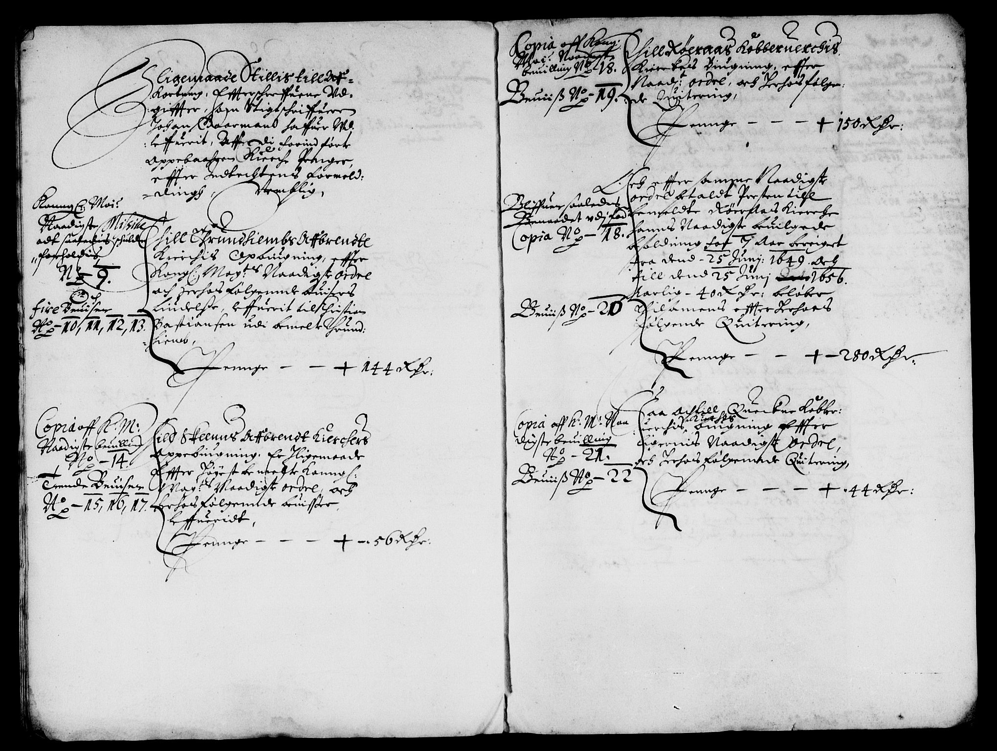 Rentekammeret inntil 1814, Reviderte regnskaper, Lensregnskaper, AV/RA-EA-5023/R/Rb/Rba/L0234: Akershus len, 1651-1656