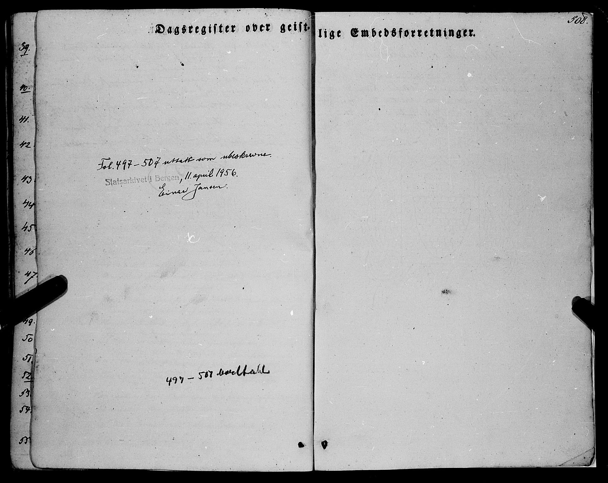 Vik sokneprestembete, AV/SAB-A-81501/H/Haa/Haaa/L0008: Parish register (official) no. A 8, 1846-1865, p. 508