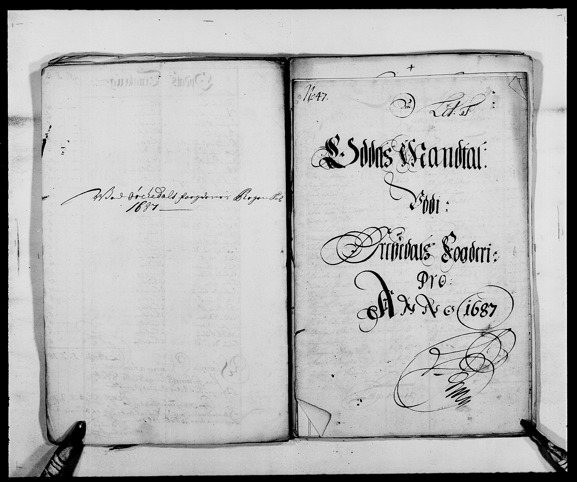Rentekammeret inntil 1814, Reviderte regnskaper, Fogderegnskap, AV/RA-EA-4092/R58/L3935: Fogderegnskap Orkdal, 1687-1688, p. 82