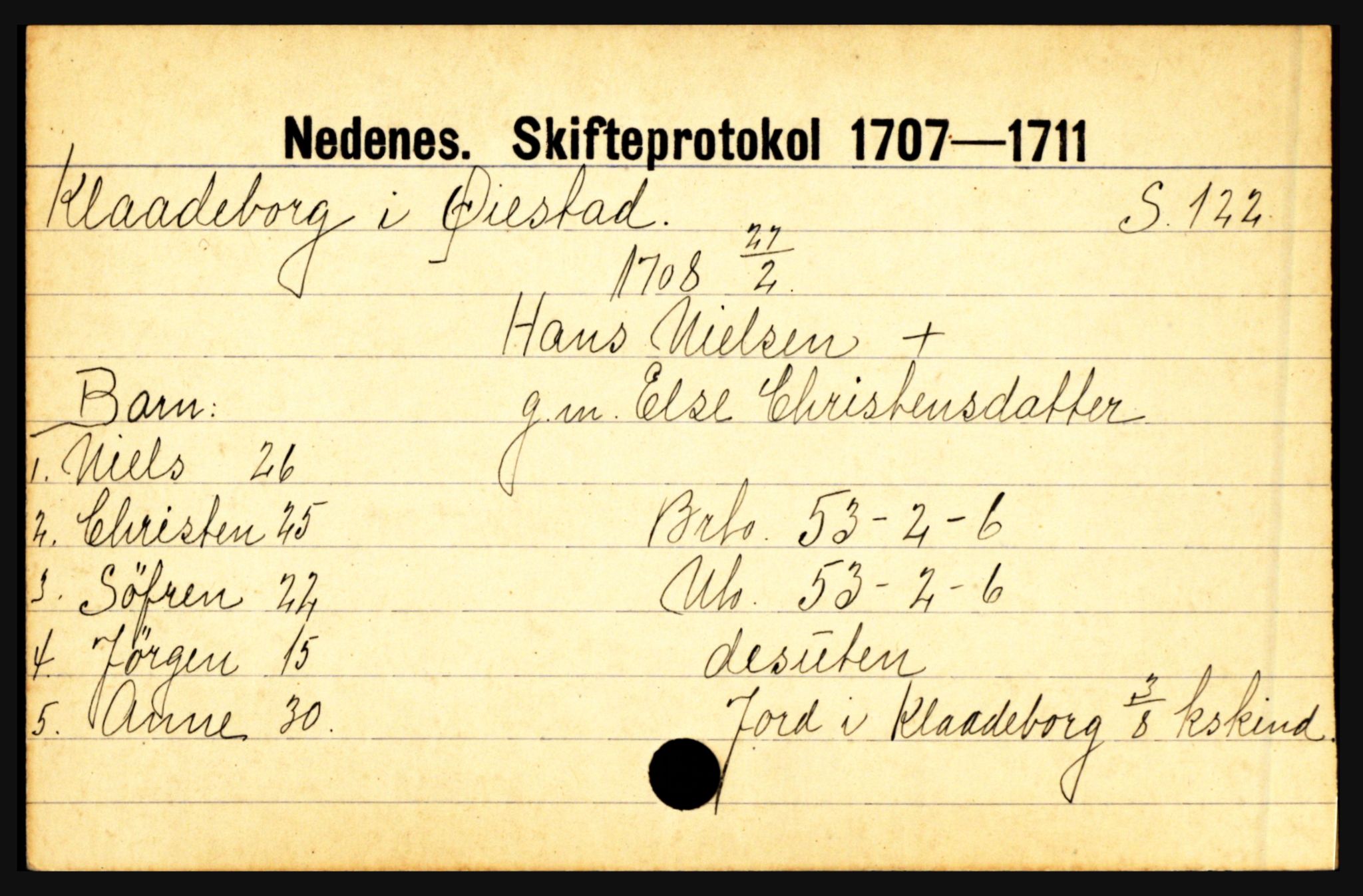 Nedenes sorenskriveri før 1824, AV/SAK-1221-0007/H, p. 14997