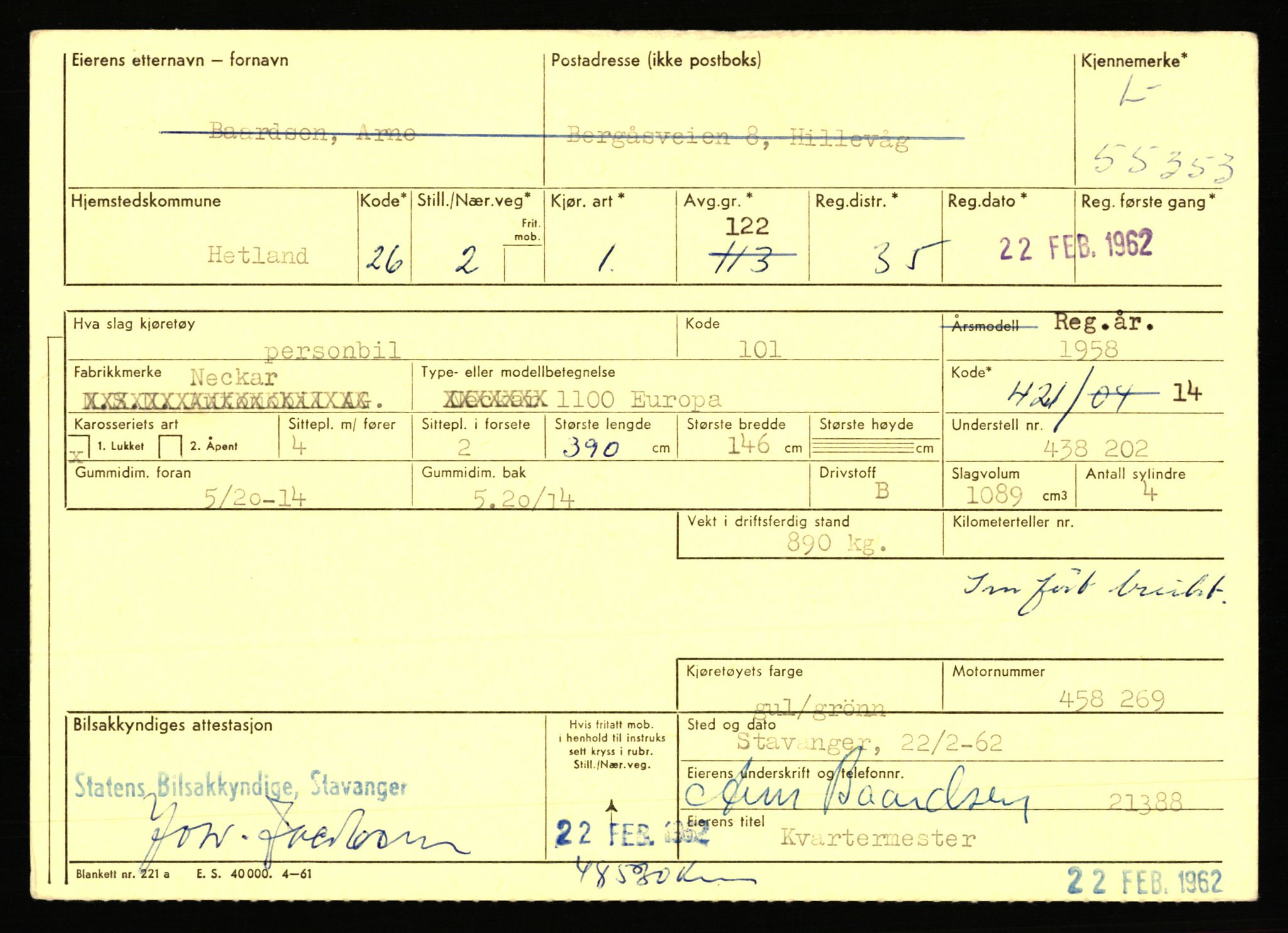 Stavanger trafikkstasjon, AV/SAST-A-101942/0/F/L0054: L-54200 - L-55699, 1930-1971, p. 2299