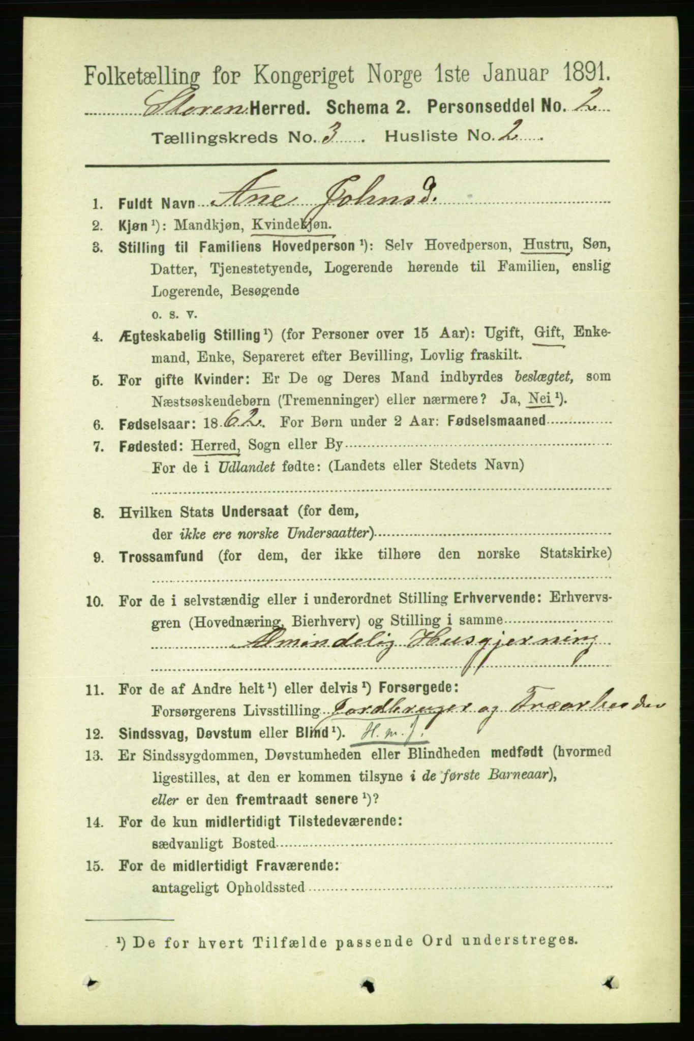 RA, 1891 census for 1648 Støren, 1891, p. 797