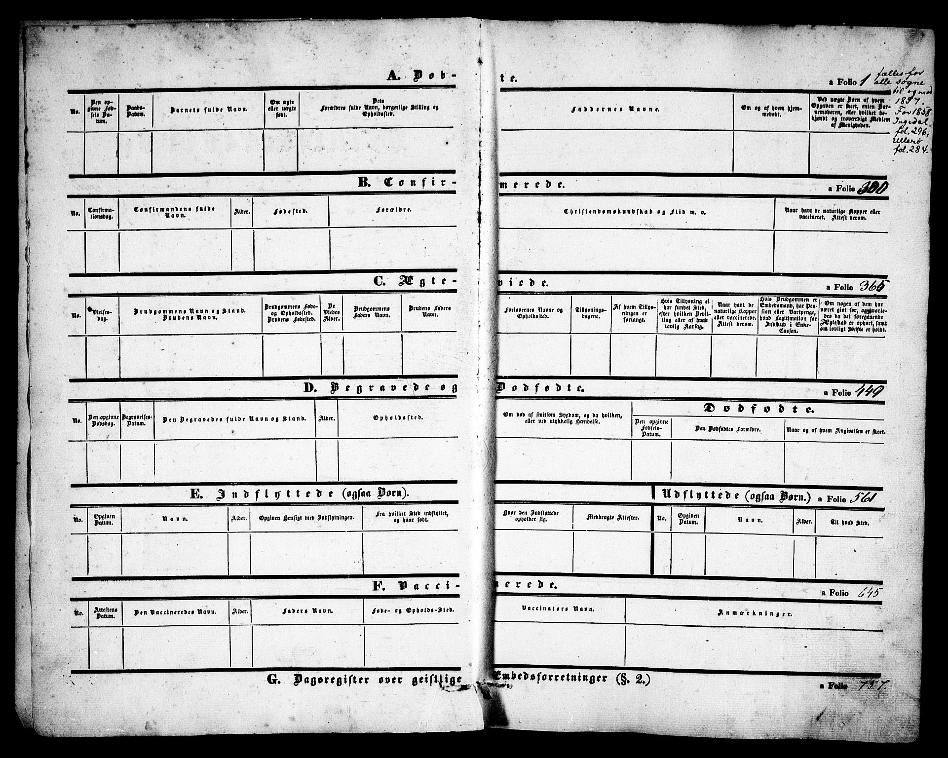 Skjeberg prestekontor Kirkebøker, AV/SAO-A-10923/F/Fa/L0006: Parish register (official) no. I 6, 1846-1858