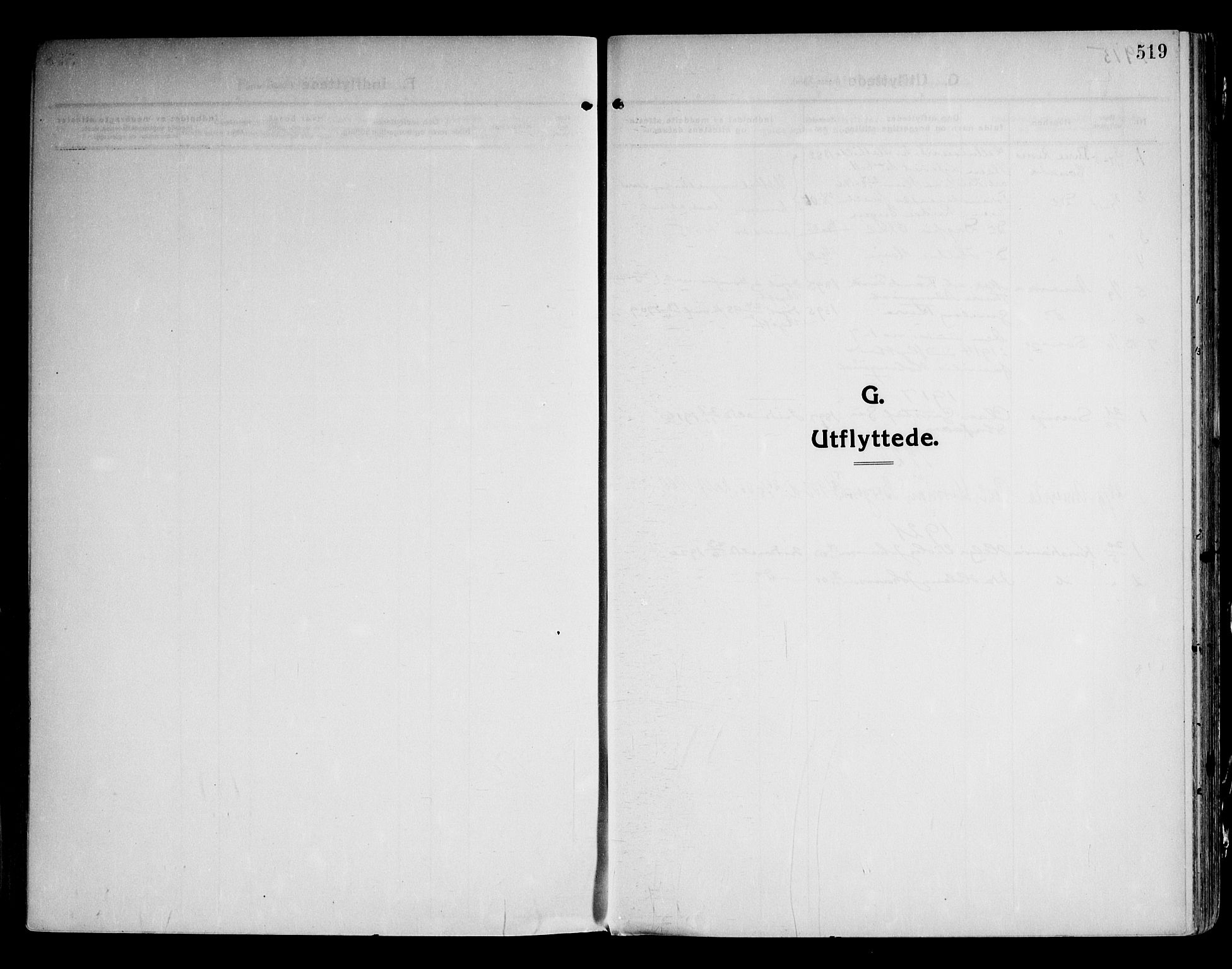 Moss prestekontor Kirkebøker, SAO/A-2003/F/Fb/L0005: Parish register (official) no. II 5, 1913-1923, p. 519