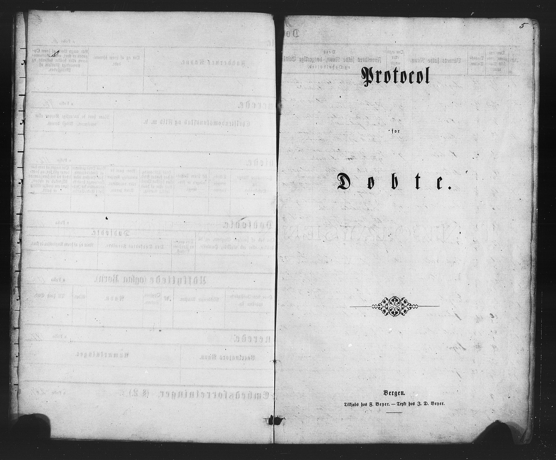 Finnås sokneprestembete, SAB/A-99925/H/Ha/Hab/Habc/L0001: Parish register (copy) no. C 1, 1860-1887, p. 5