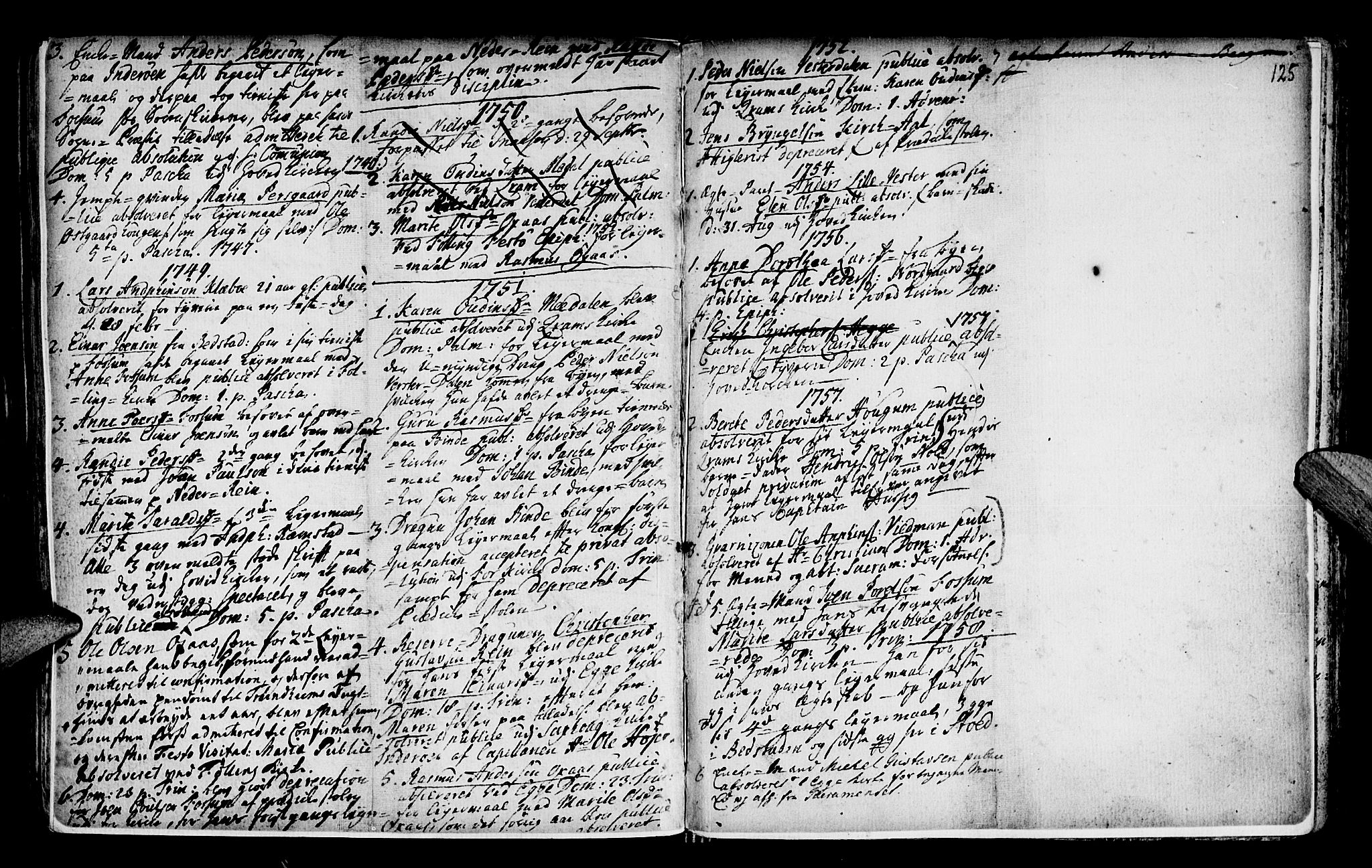 Ministerialprotokoller, klokkerbøker og fødselsregistre - Nord-Trøndelag, SAT/A-1458/746/L0439: Parish register (official) no. 746A01, 1688-1759, p. 125