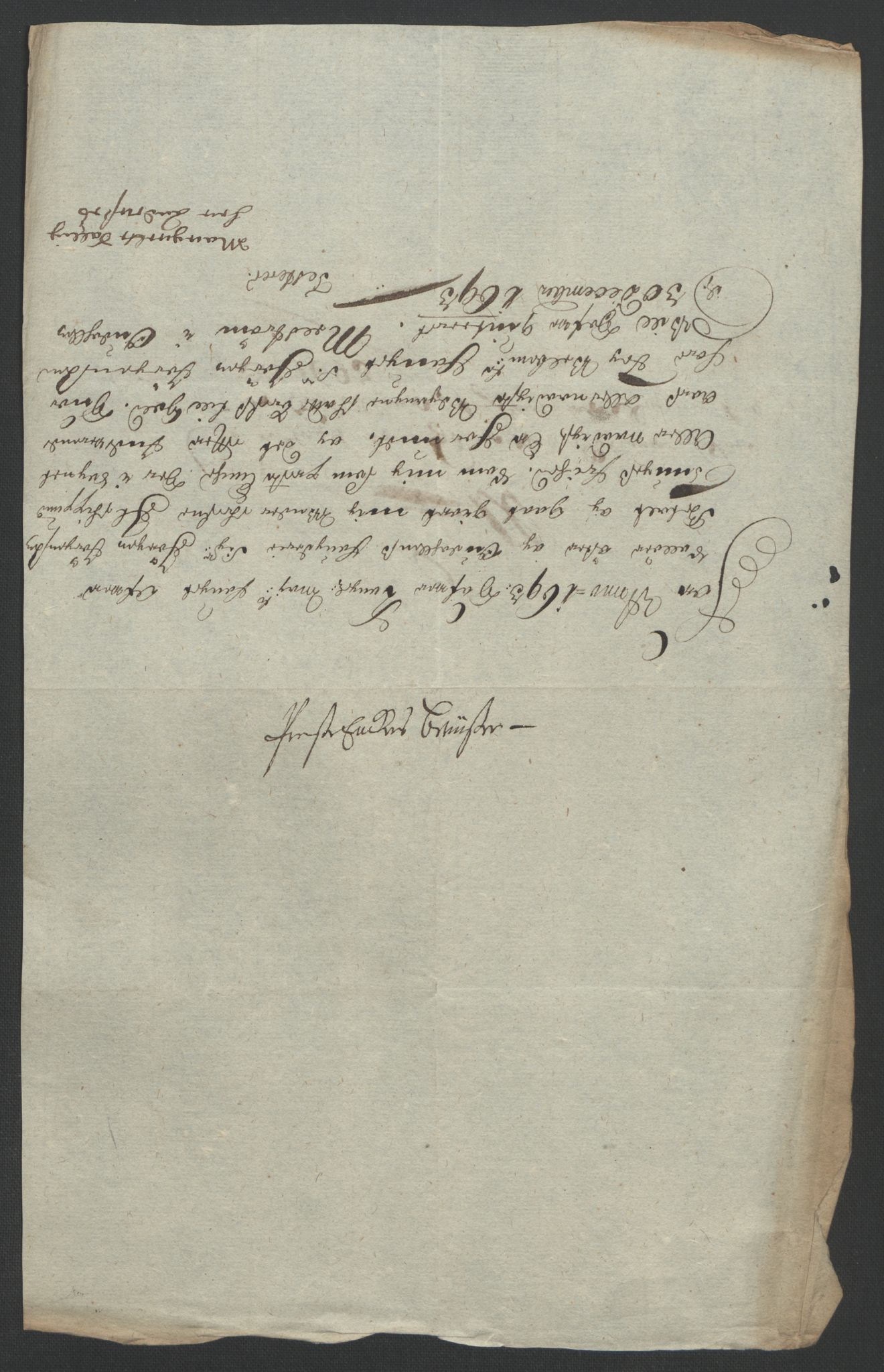 Rentekammeret inntil 1814, Reviderte regnskaper, Fogderegnskap, AV/RA-EA-4092/R13/L0831: Fogderegnskap Solør, Odal og Østerdal, 1693, p. 277