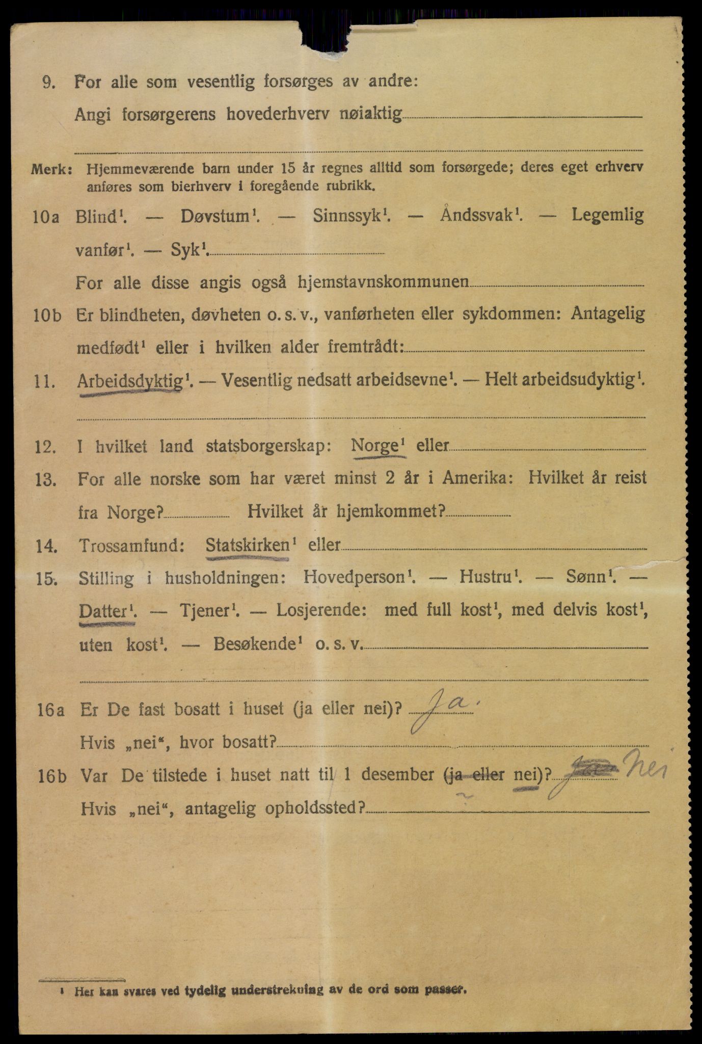 SAH, 1920 census for Romedal, 1920, p. 1944