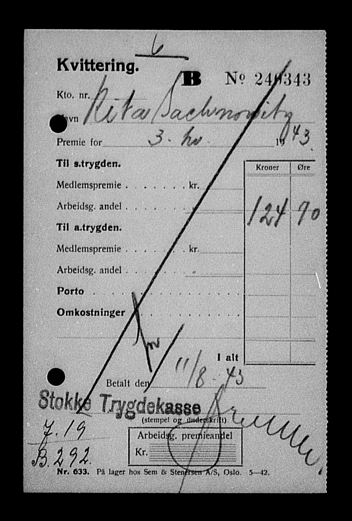 Justisdepartementet, Tilbakeføringskontoret for inndratte formuer, AV/RA-S-1564/H/Hc/Hcd/L1005: --, 1945-1947, p. 159