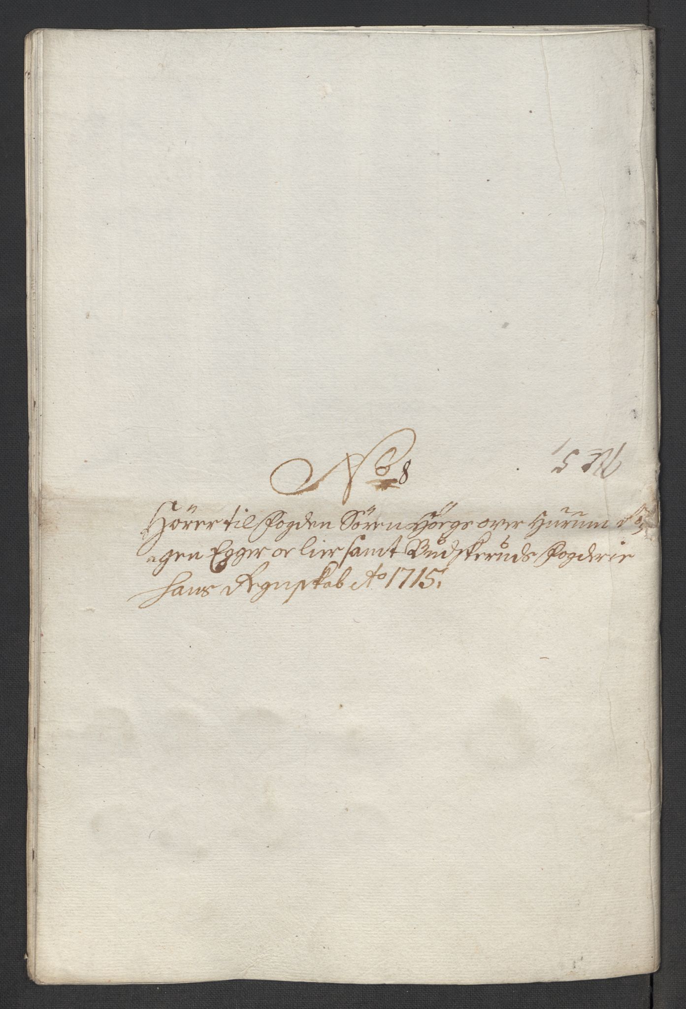 Rentekammeret inntil 1814, Reviderte regnskaper, Fogderegnskap, RA/EA-4092/R31/L1710: Fogderegnskap Hurum, Røyken, Eiker, Lier og Buskerud, 1715-1716, p. 85