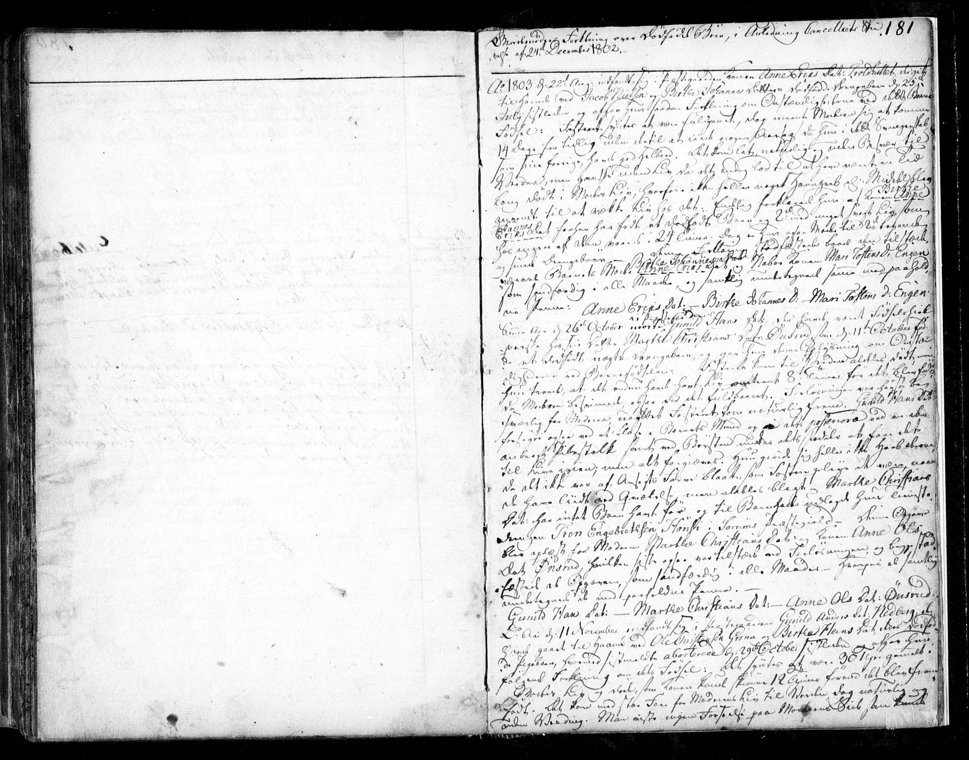 Aurskog prestekontor Kirkebøker, SAO/A-10304a/F/Fa/L0003: Parish register (official) no. I 3, 1767-1807, p. 181