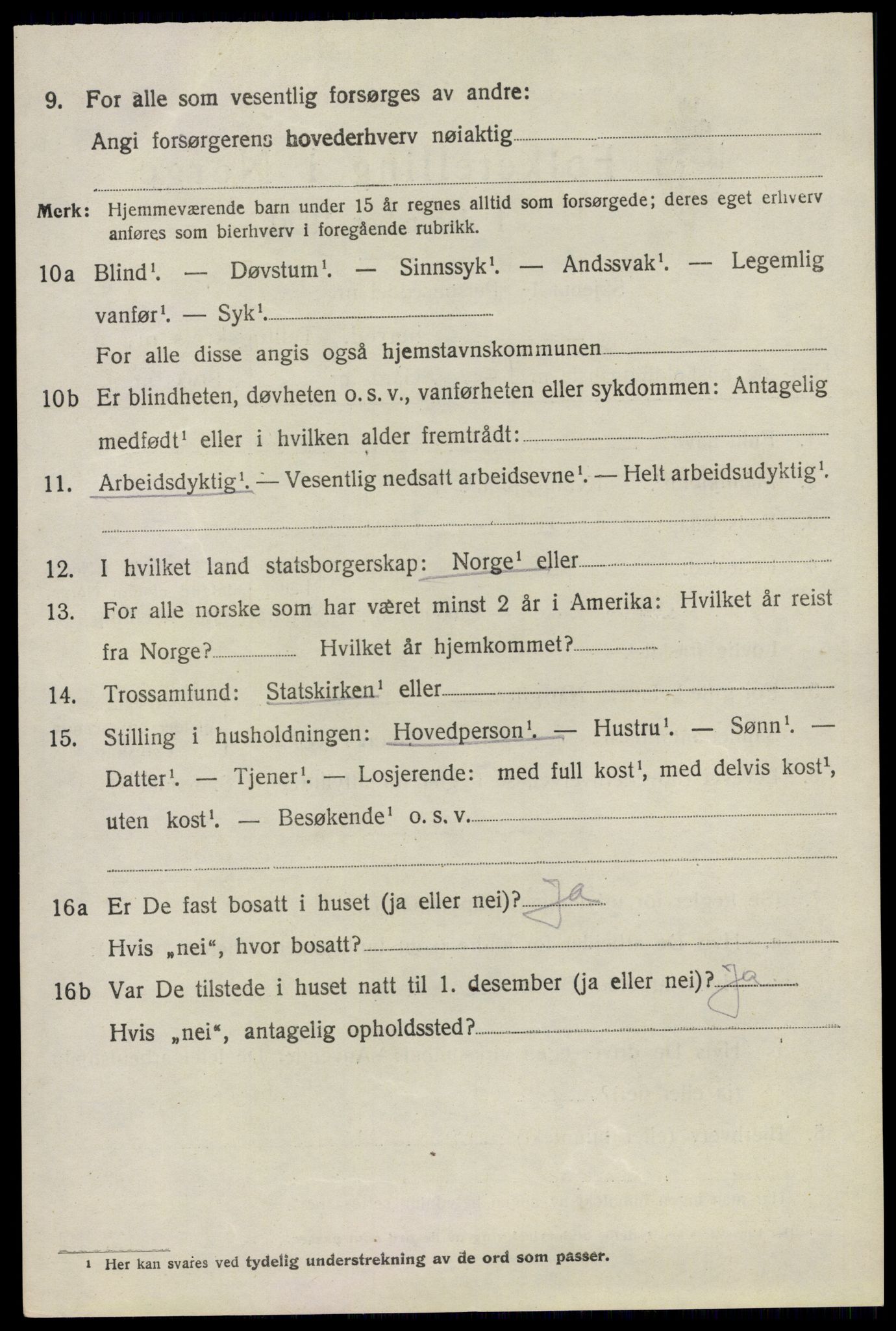 SAO, 1920 census for Bærum, 1920, p. 22991