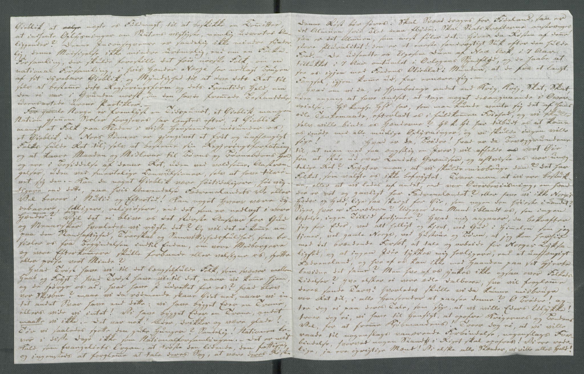 Forskjellige samlinger, Historisk-kronologisk samling, AV/RA-EA-4029/G/Ga/L0009A: Historisk-kronologisk samling. Dokumenter fra januar og ut september 1814. , 1814, p. 100