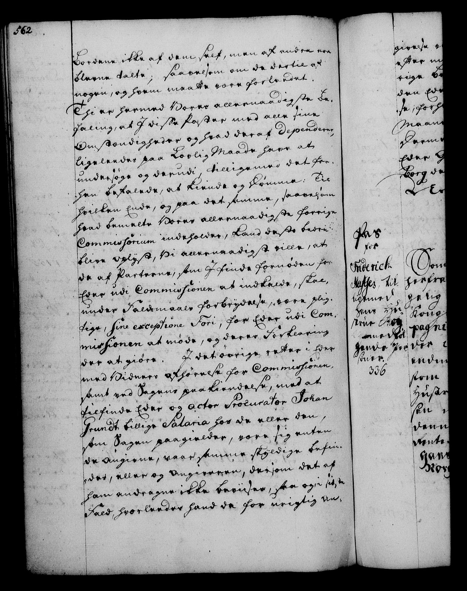 Rentekammeret, Kammerkanselliet, RA/EA-3111/G/Gg/Gga/L0006: Norsk ekspedisjonsprotokoll med register (merket RK 53.6), 1749-1759, p. 562