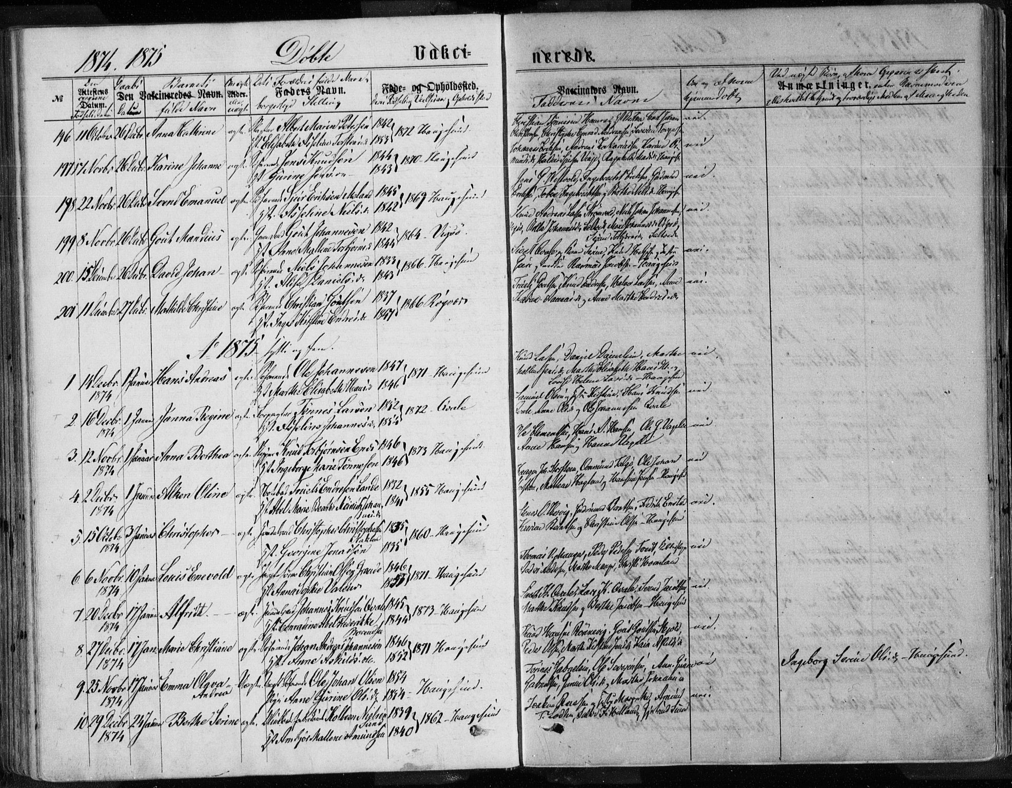 Torvastad sokneprestkontor, AV/SAST-A -101857/H/Ha/Haa/L0013: Parish register (official) no. A 12.2, 1867-1877