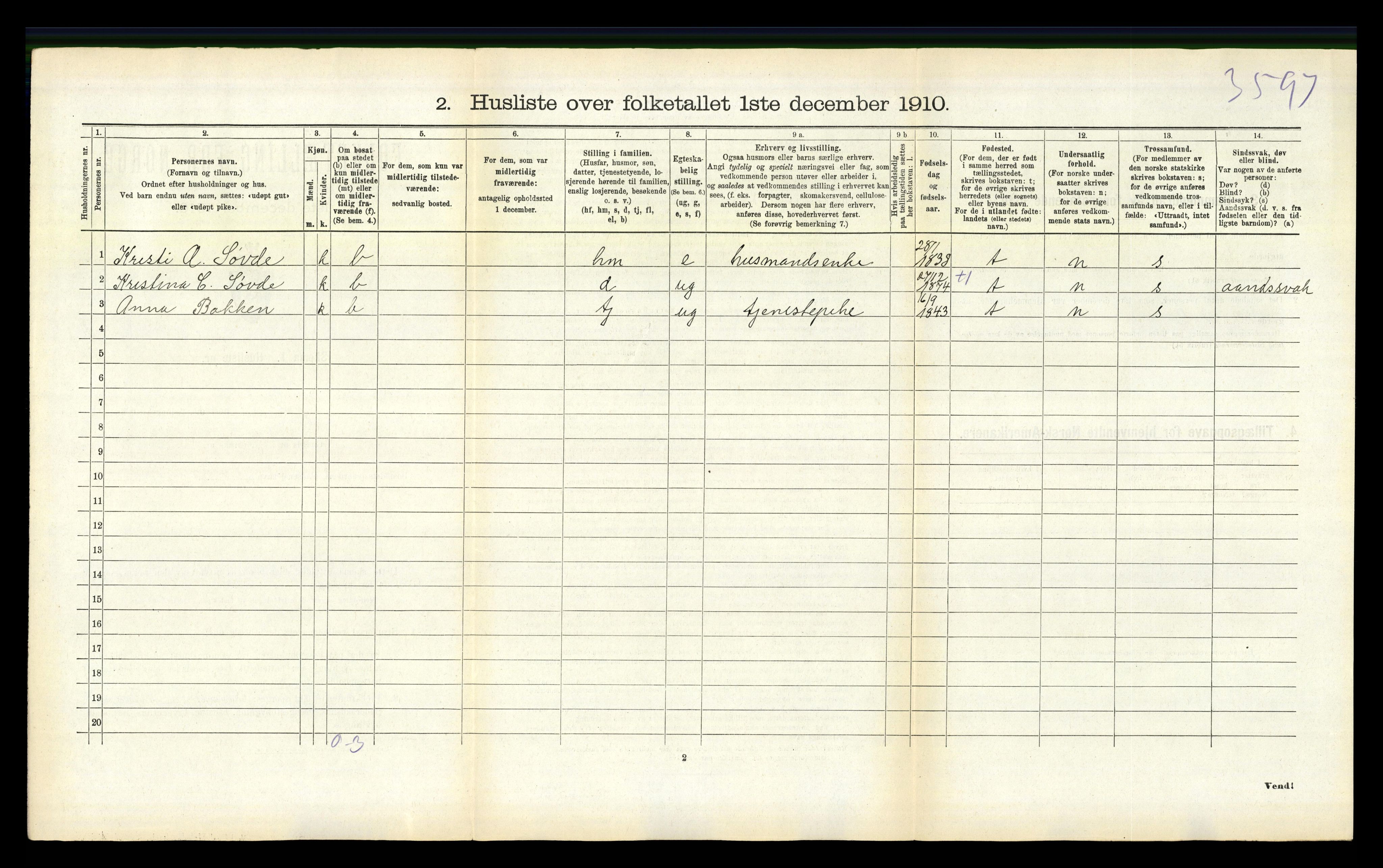 RA, 1910 census for Luster, 1910, p. 958