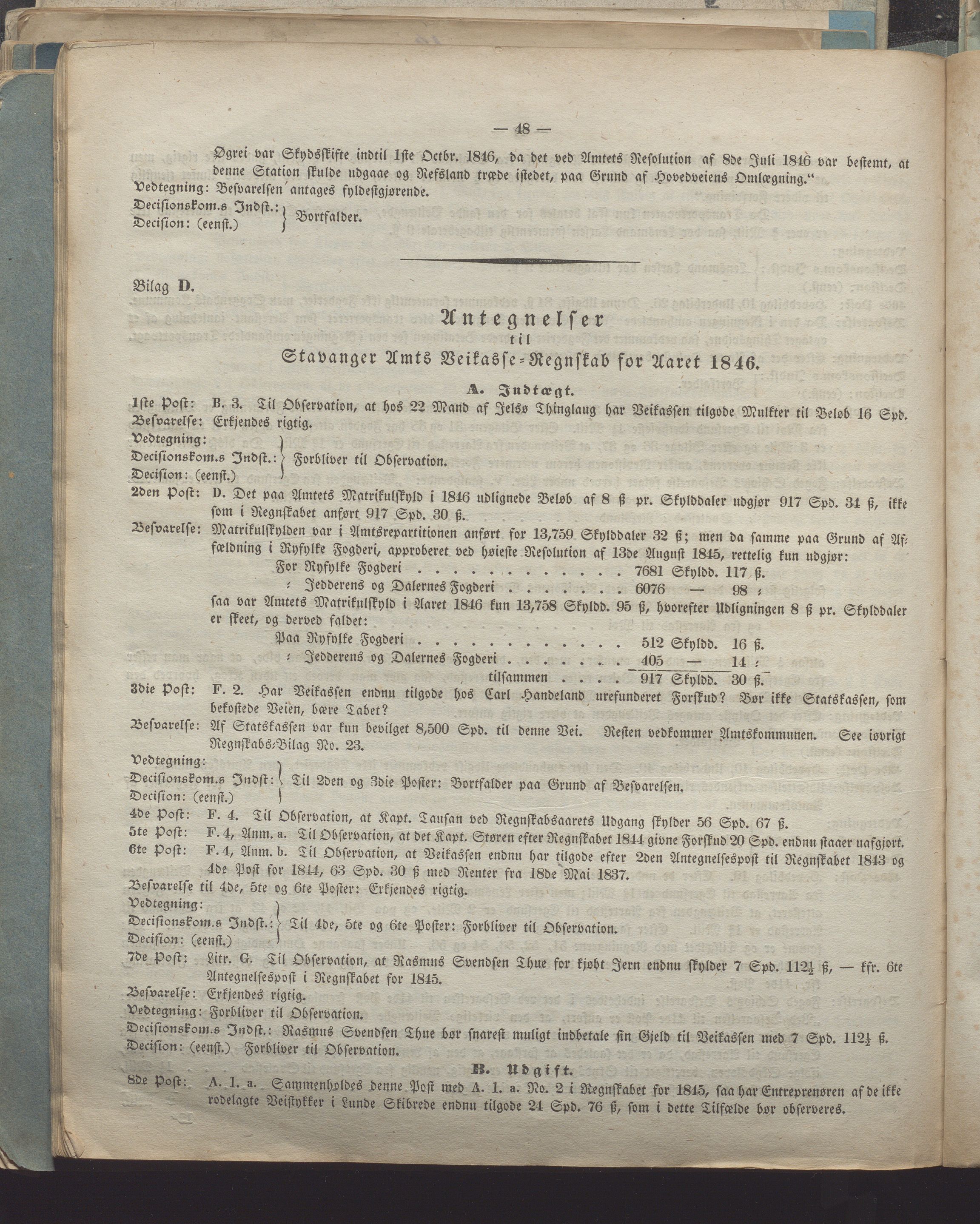 Rogaland fylkeskommune - Fylkesrådmannen , IKAR/A-900/A, 1838-1848, p. 369