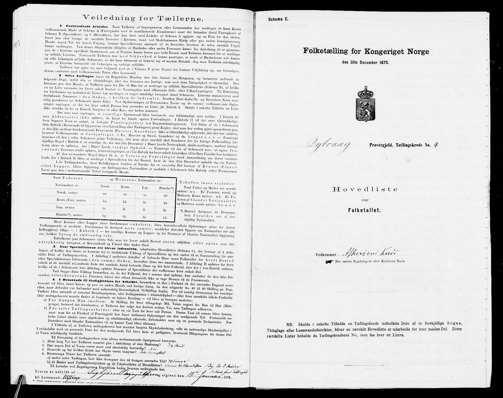 SAK, 1875 census for 0915P Dypvåg, 1875, p. 35