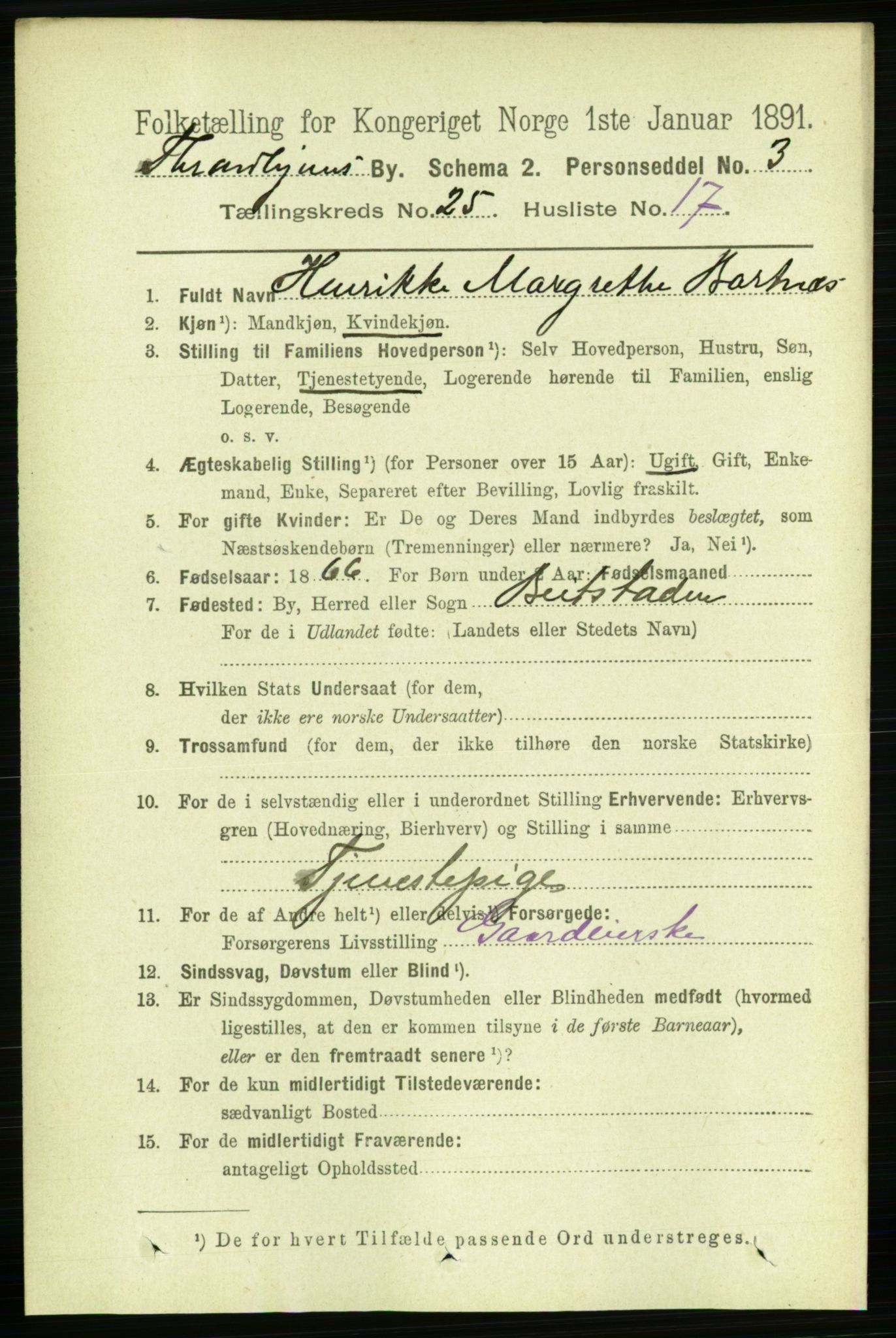 RA, 1891 census for 1601 Trondheim, 1891, p. 18931