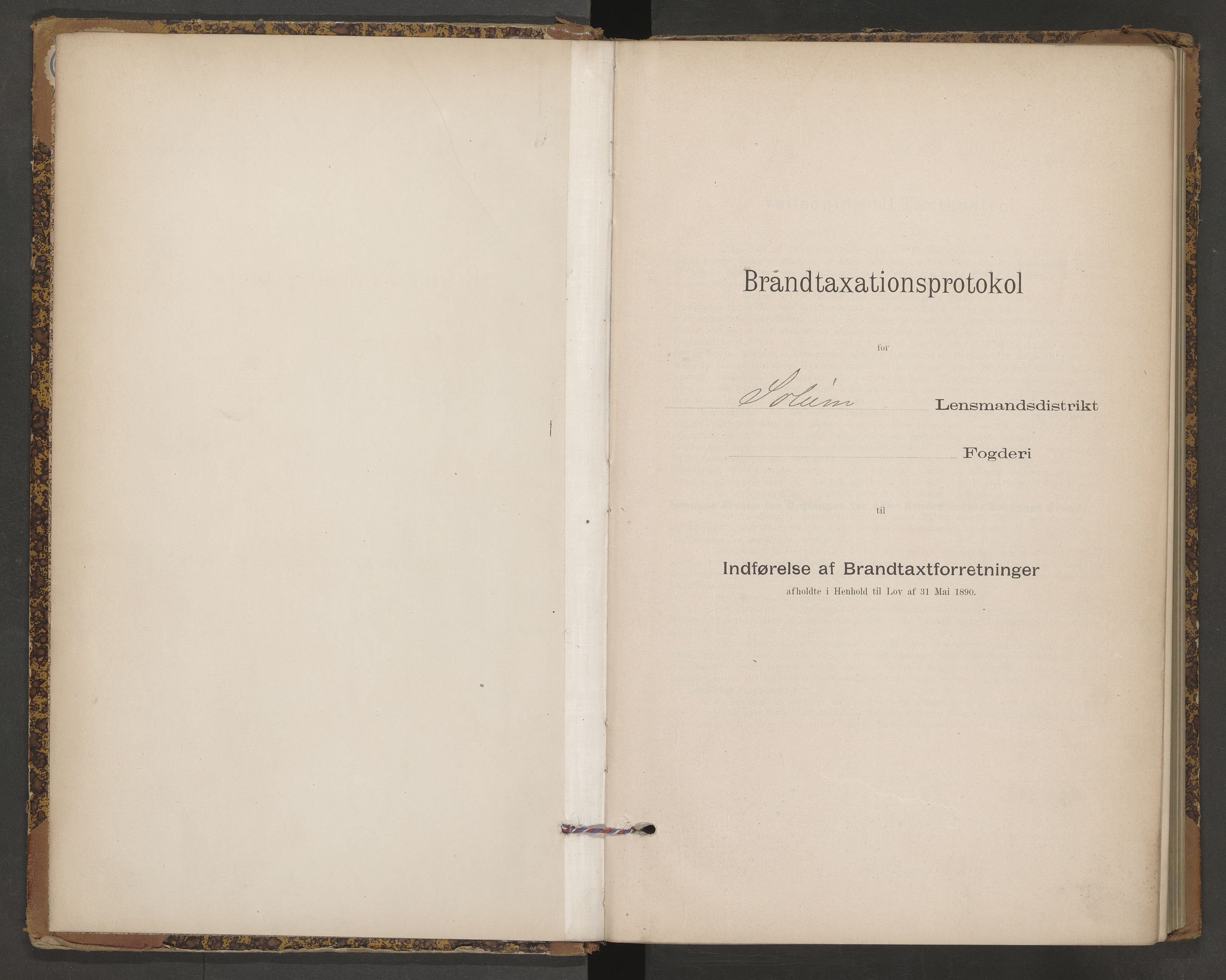 Solum lensmannskontor, AV/SAKO-A-575/Y/Yb/Ybb/L0004: Skjematakstprotokoll, 1901-1905