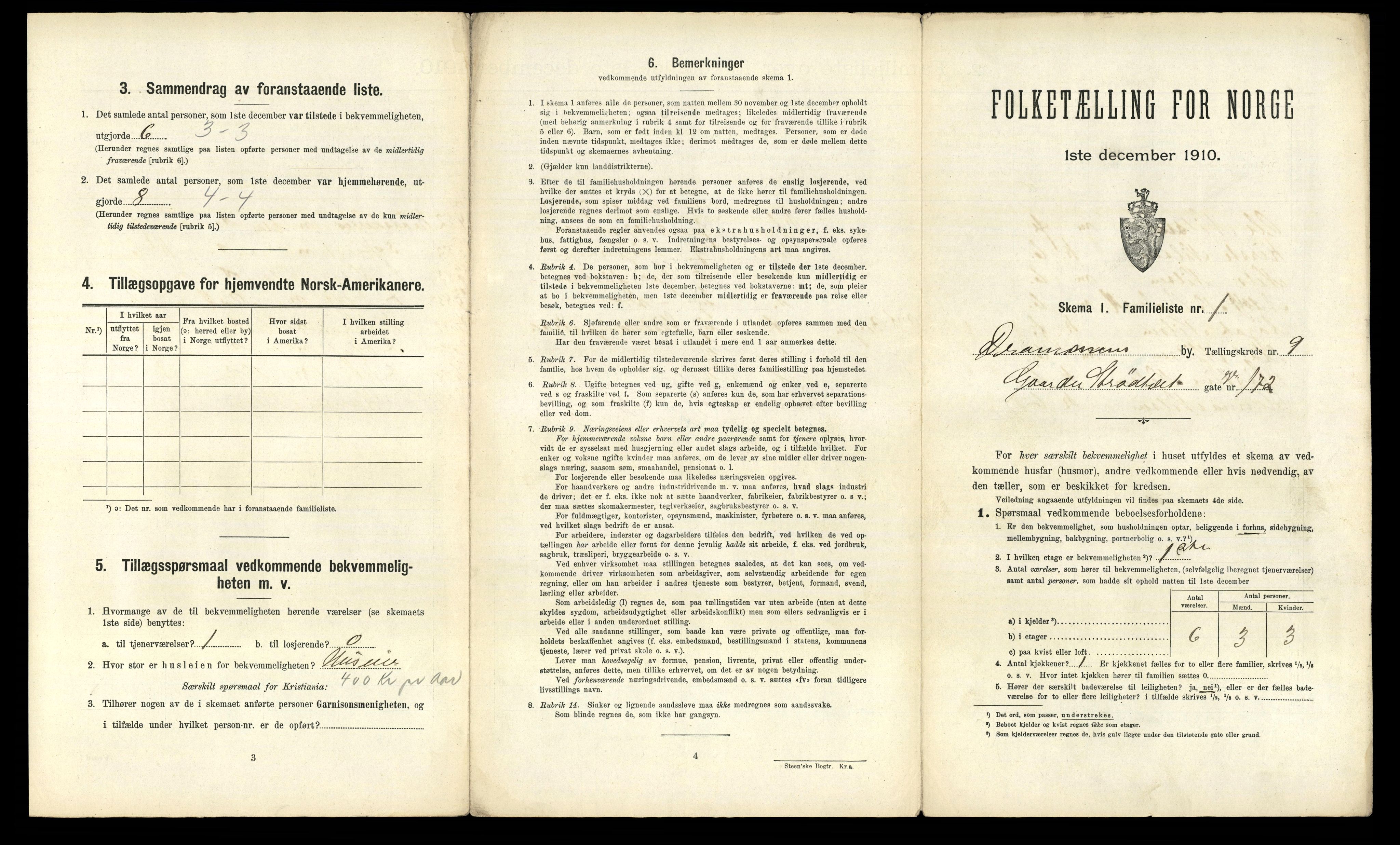 RA, 1910 census for Drammen, 1910, p. 6230