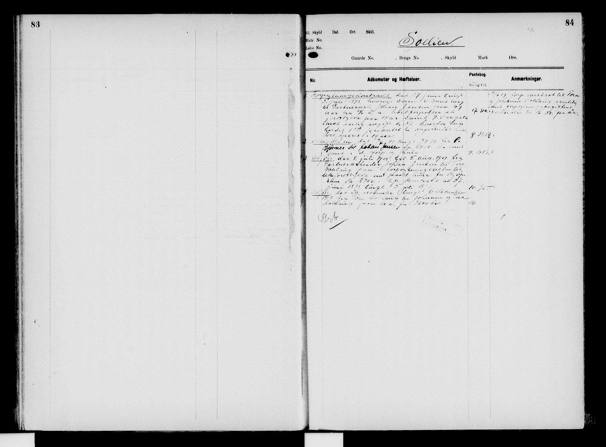 Nord-Hedmark sorenskriveri, SAH/TING-012/H/Ha/Had/Hade/L0008: Mortgage register no. 4.8, 1923-1940, p. 83-84