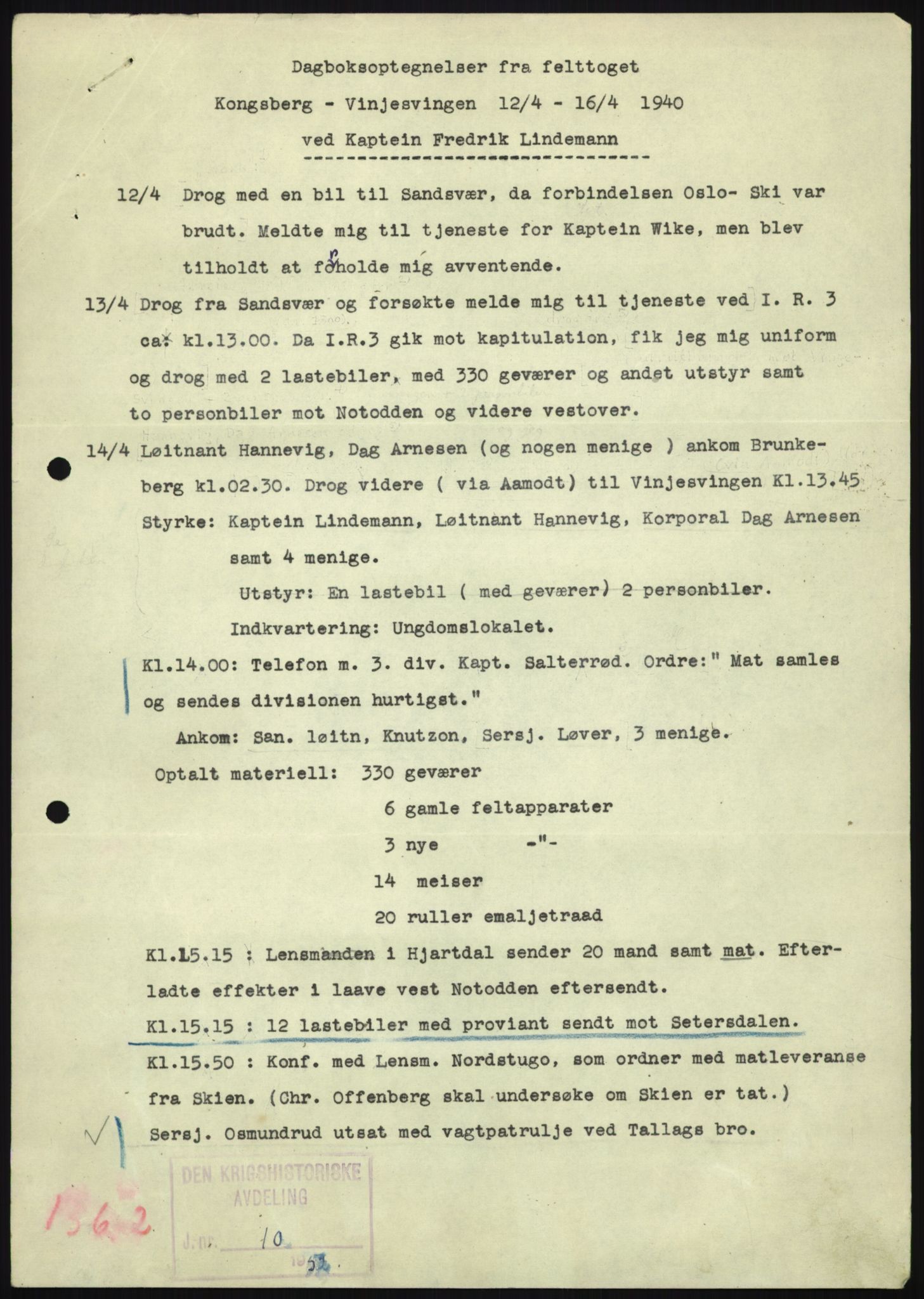 Forsvaret, Forsvarets krigshistoriske avdeling, AV/RA-RAFA-2017/Y/Yb/L0056: II-C-11-136-139  -  1. Divisjon, 1940-1957, p. 1830