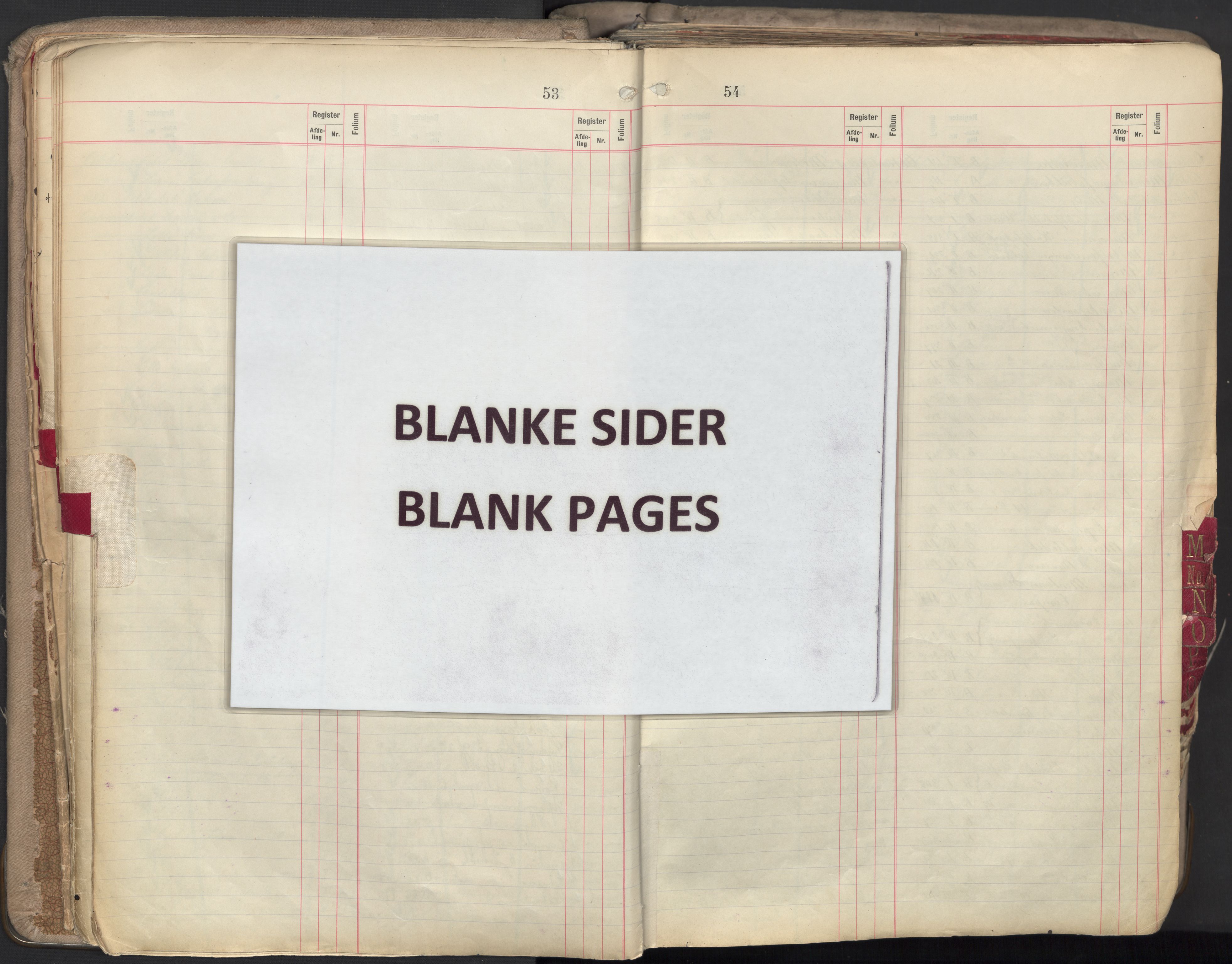 Oslo byfogd avd. II, SAO/A-10942/G/Ga/Gaa/L0003: Firmaregister: A 1-17, B 1-15, C 1, 1907, p. 53-54