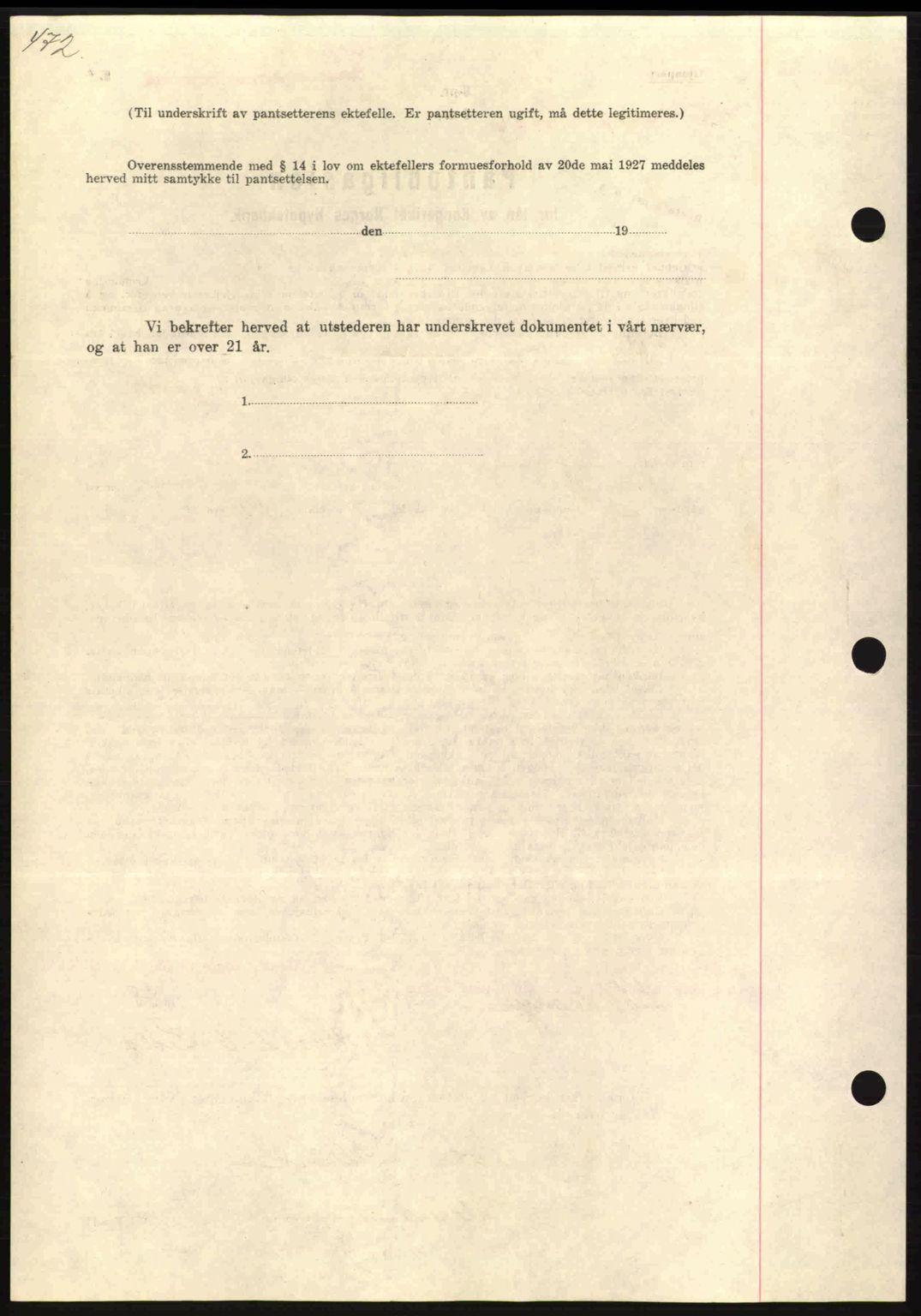 Nordmøre sorenskriveri, AV/SAT-A-4132/1/2/2Ca: Mortgage book no. B84, 1938-1939, Diary no: : 3033/1938