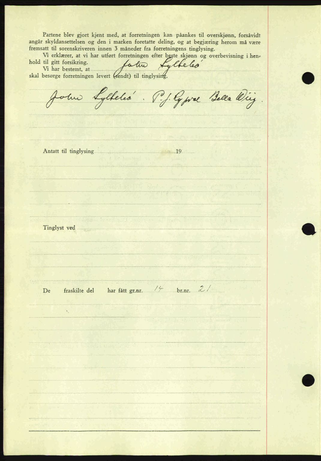 Romsdal sorenskriveri, AV/SAT-A-4149/1/2/2C: Mortgage book no. A8, 1939-1940, Diary no: : 305/1940