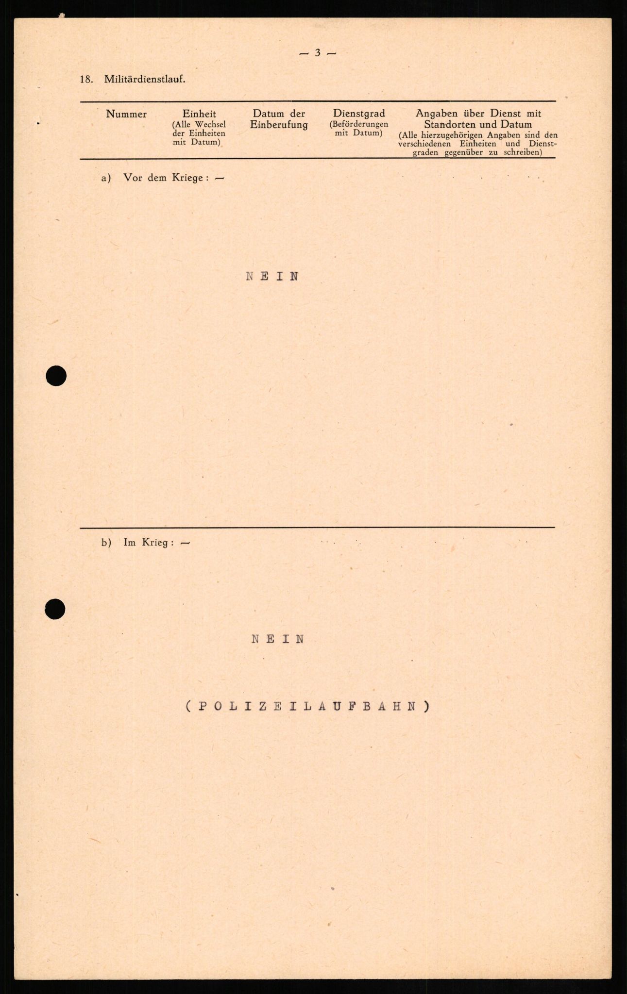 Forsvaret, Forsvarets overkommando II, RA/RAFA-3915/D/Db/L0014: CI Questionaires. Tyske okkupasjonsstyrker i Norge. Tyskere., 1945-1946, p. 509