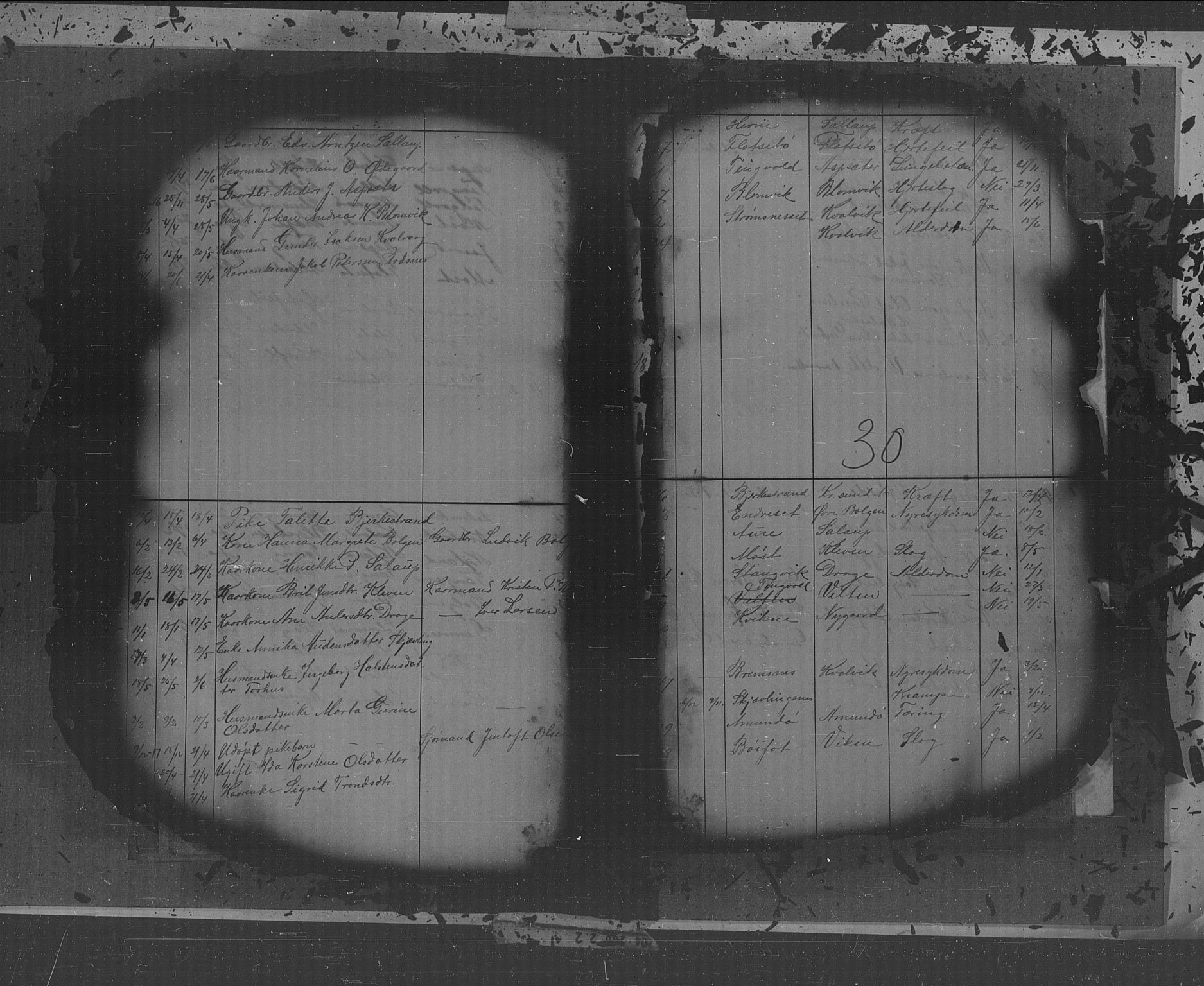 Kristiansund sokneprestkontor, AV/SAT-A-1068/1/I/I1: Parish register (copy) no. 31, 1880-1918, p. 30