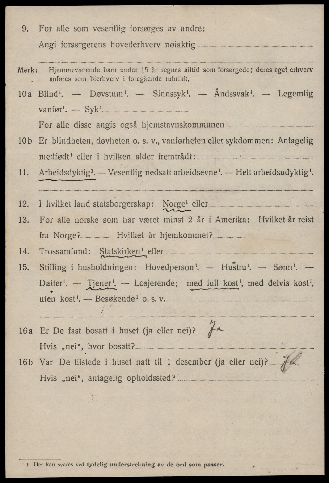 SAT, 1920 census for Molde, 1920, p. 5144