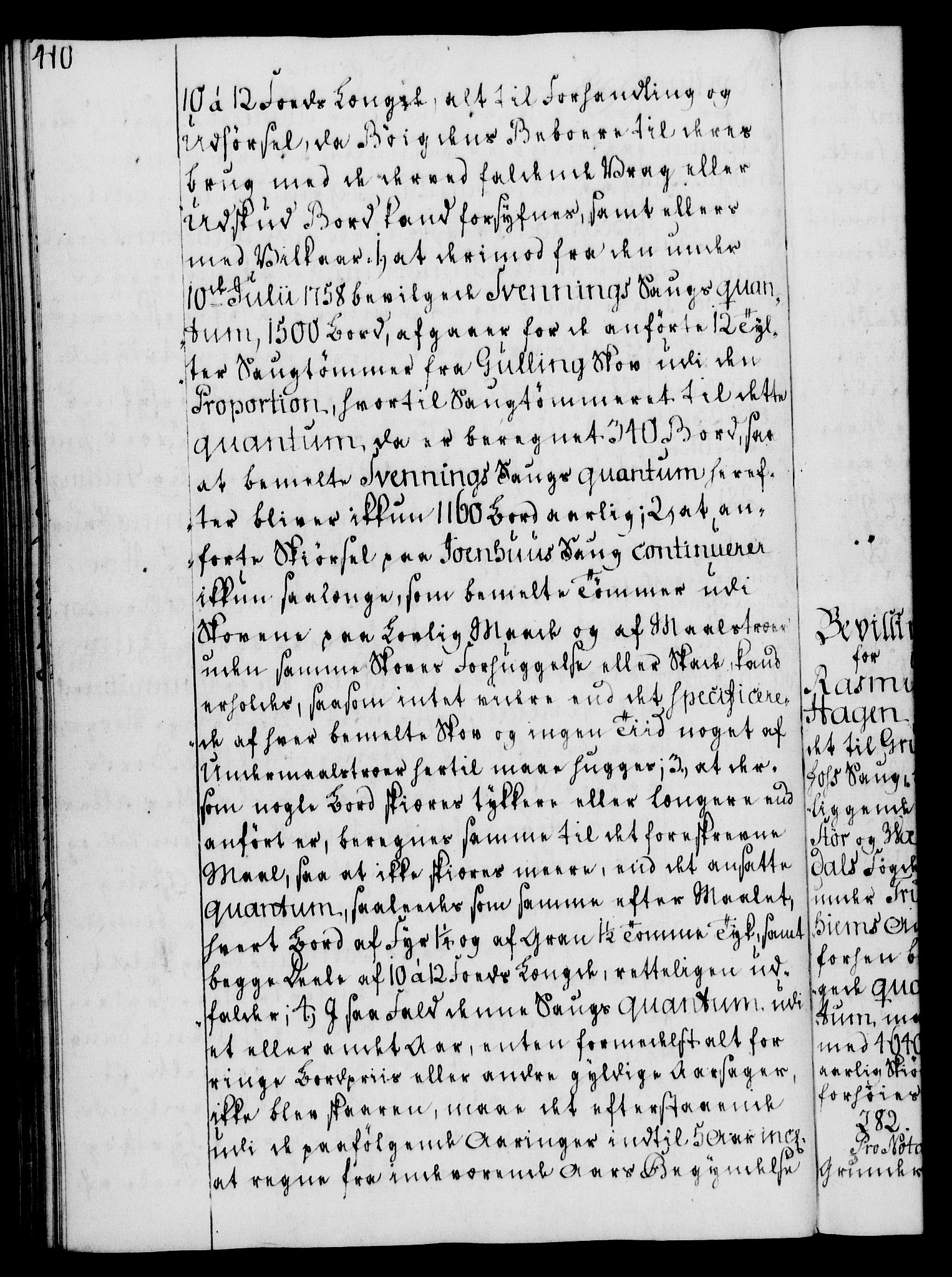 Rentekammeret, Kammerkanselliet, AV/RA-EA-3111/G/Gg/Gga/L0008: Norsk ekspedisjonsprotokoll med register (merket RK 53.8), 1768-1771, p. 410