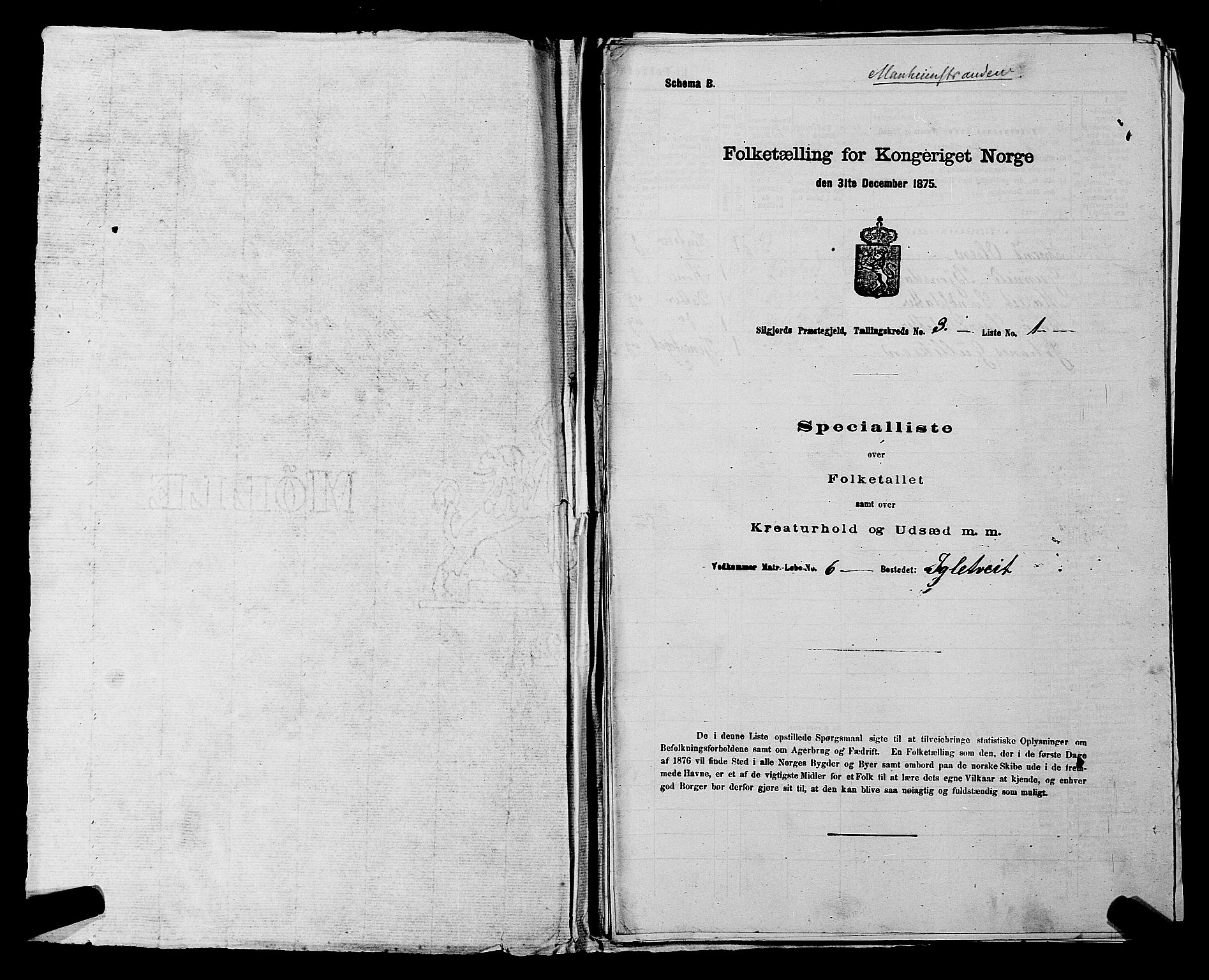 SAKO, 1875 census for 0828P Seljord, 1875, p. 326