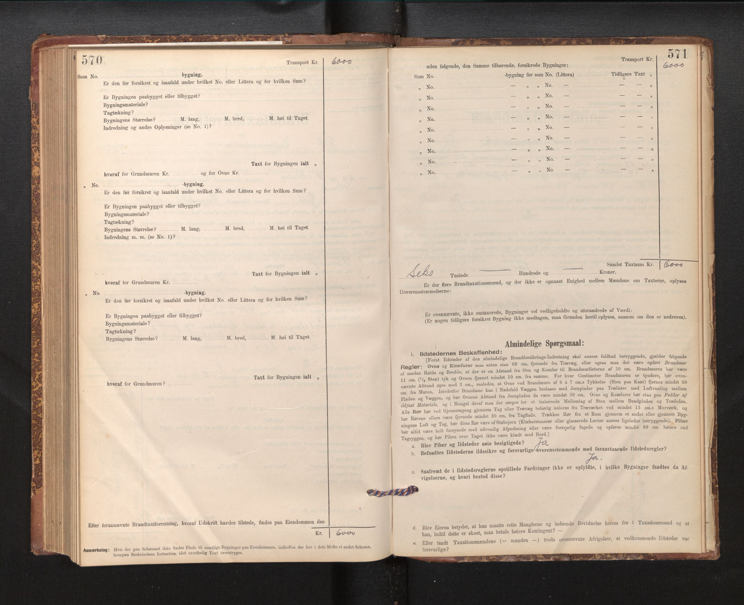 Lensmannen i Fjell, AV/SAB-A-32301/0012/L0005: Branntakstprotokoll, skjematakst, 1895-1931, p. 570-571