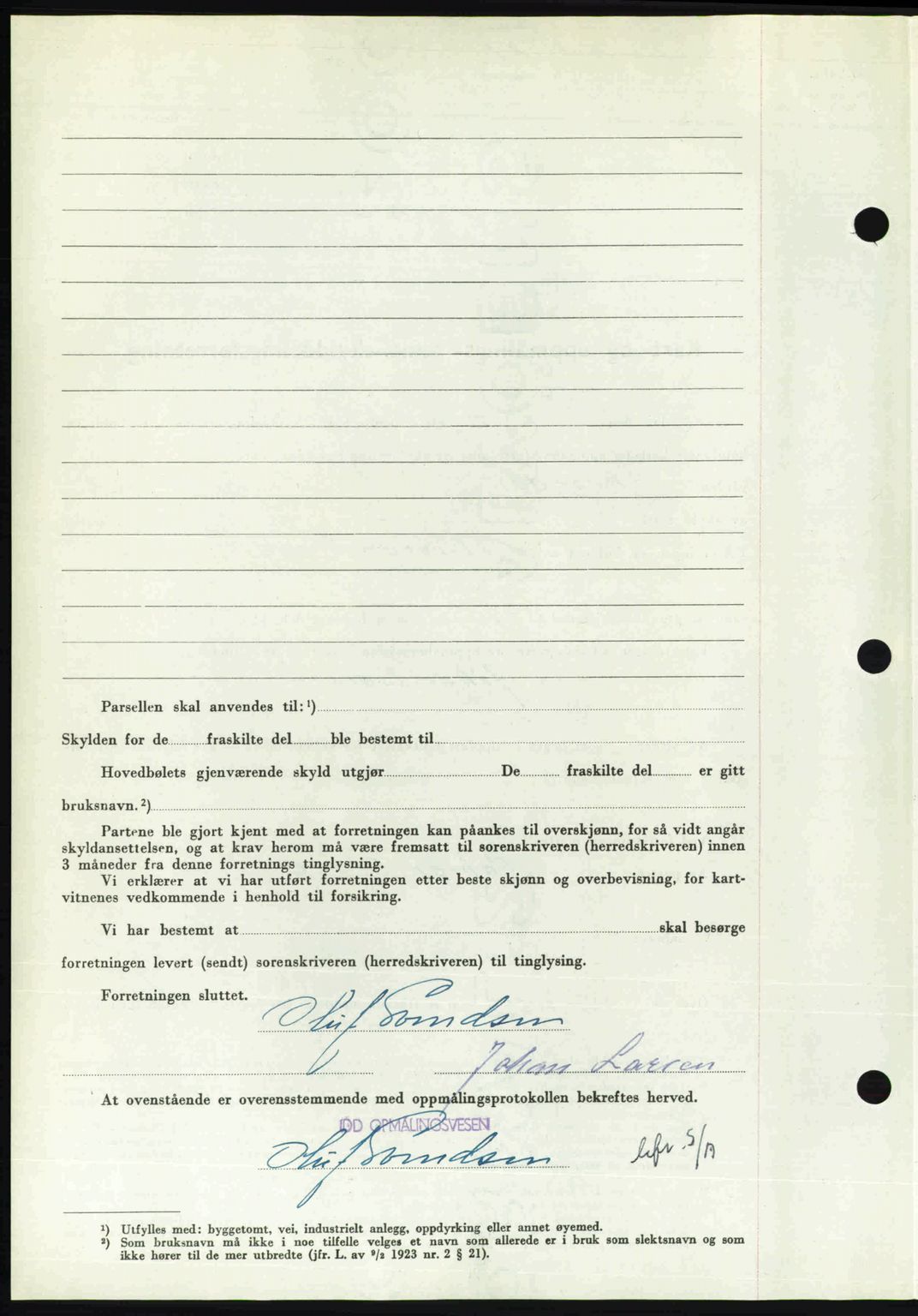 Idd og Marker sorenskriveri, AV/SAO-A-10283/G/Gb/Gbb/L0013: Mortgage book no. A13, 1949-1950, Diary no: : 332/1950