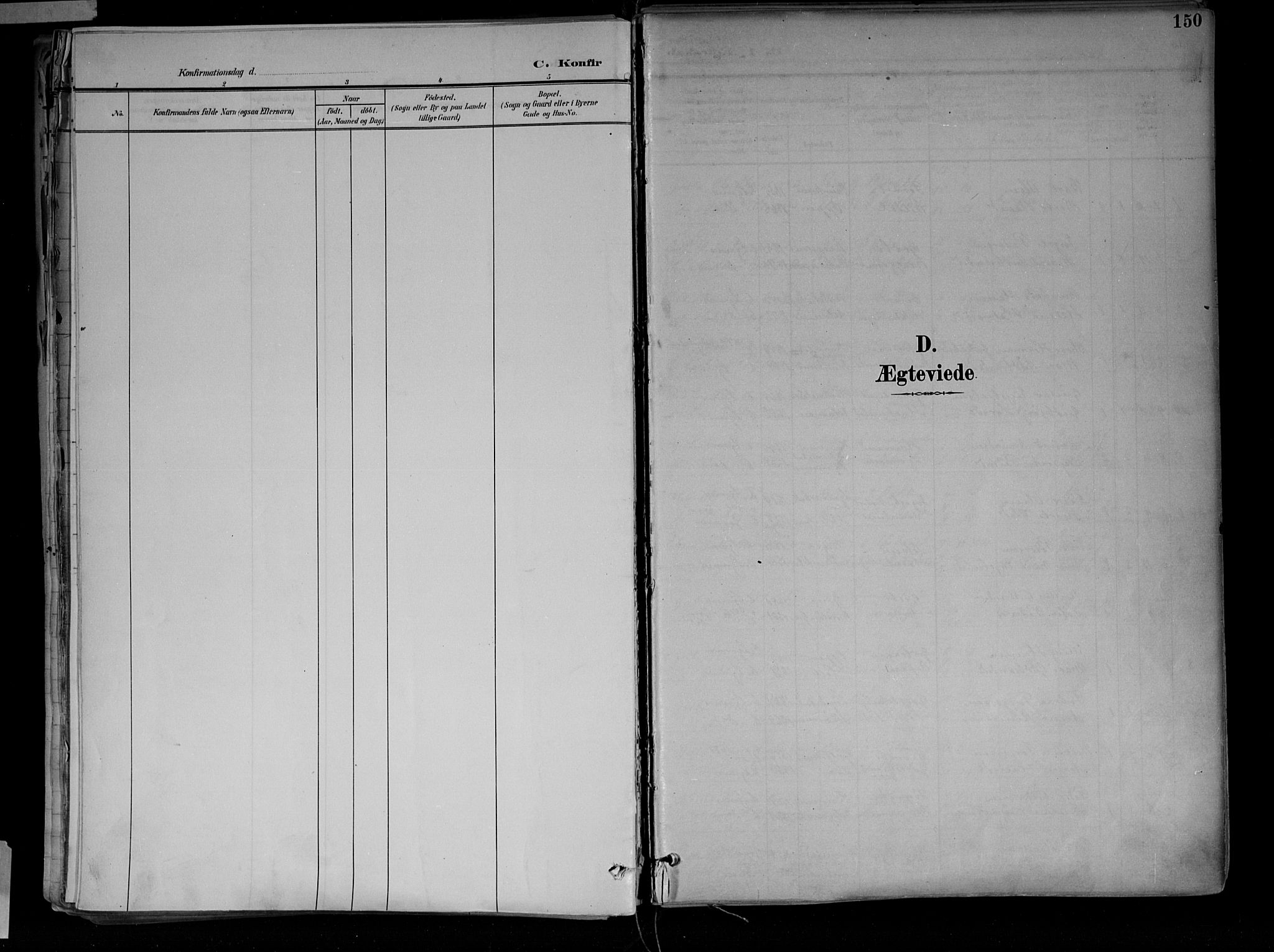 Jevnaker prestekontor, SAH/PREST-116/H/Ha/Haa/L0010: Parish register (official) no. 10, 1891-1906, p. 150