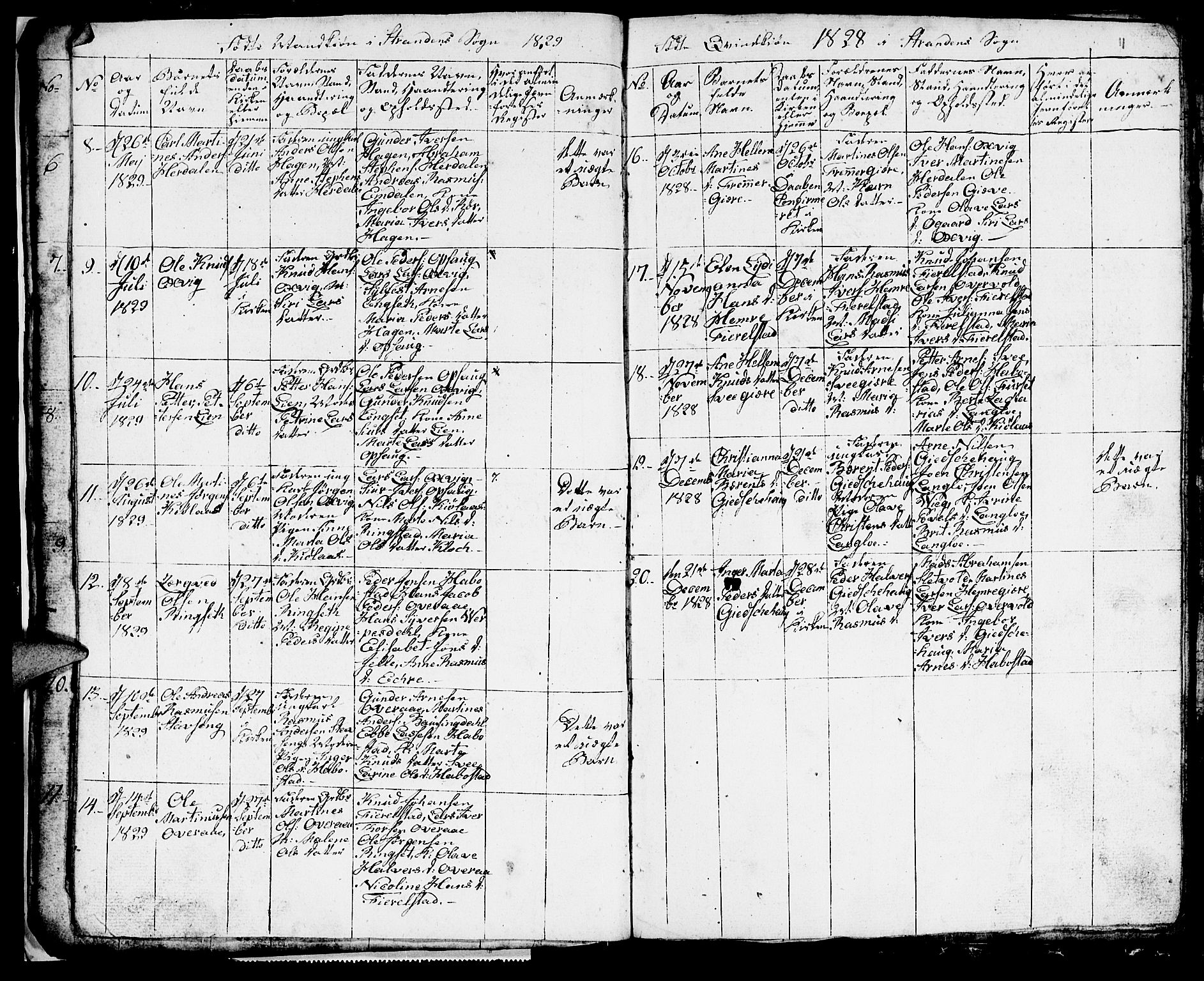 Ministerialprotokoller, klokkerbøker og fødselsregistre - Møre og Romsdal, SAT/A-1454/520/L0290: Parish register (copy) no. 520C02, 1825-1835, p. 11