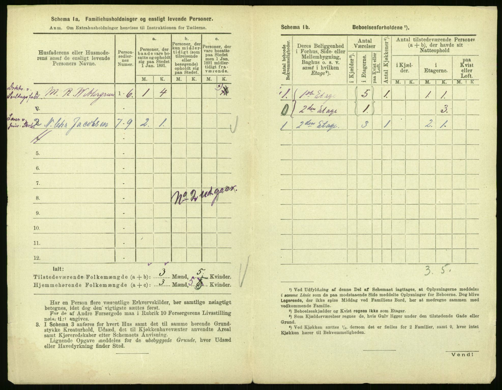 RA, 1891 census for 0301 Kristiania, 1891, p. 29958