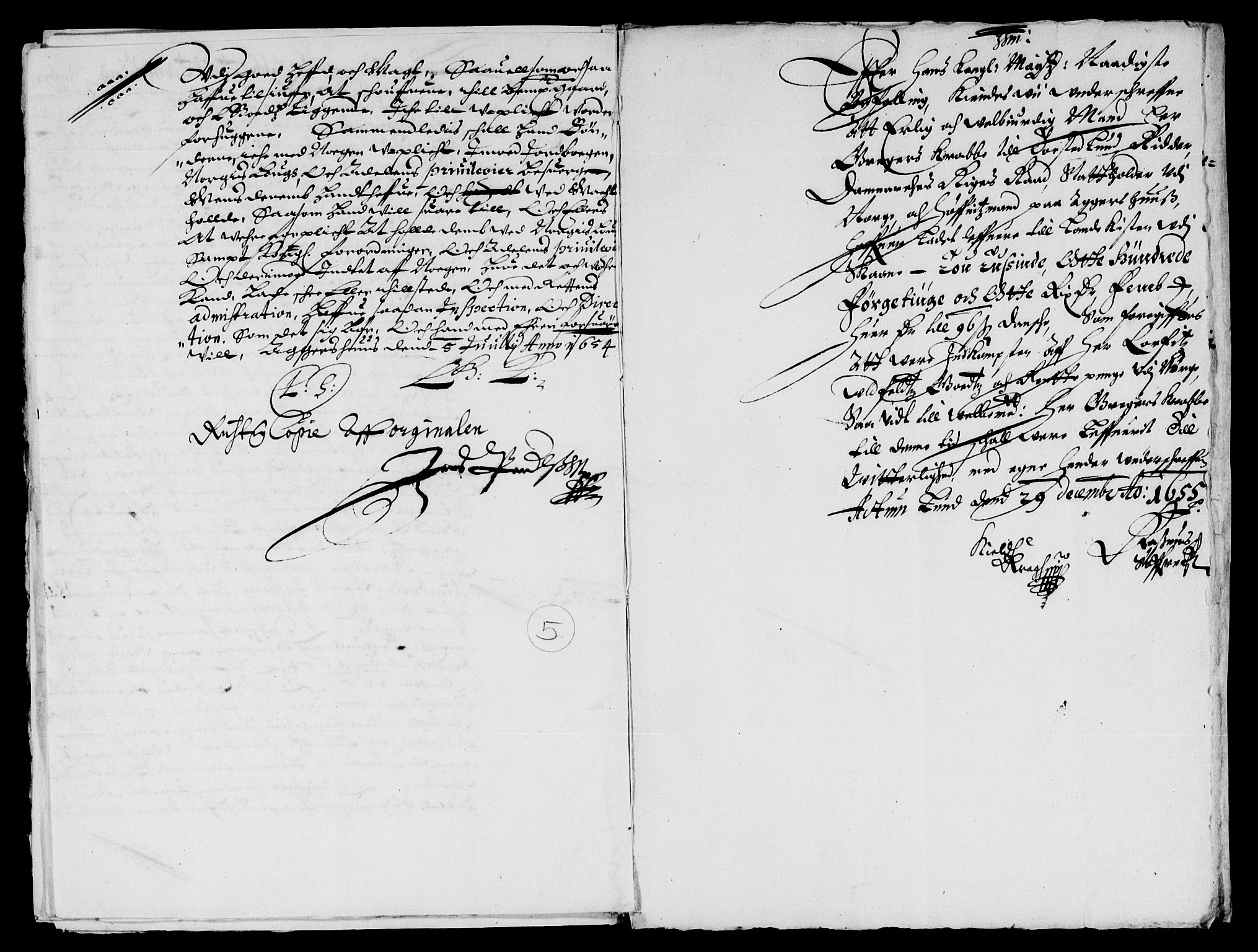 Rentekammeret inntil 1814, Reviderte regnskaper, Lensregnskaper, AV/RA-EA-5023/R/Rb/Rba/L0234: Akershus len, 1651-1656