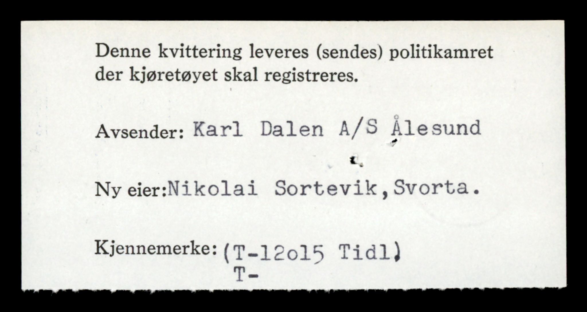 Møre og Romsdal vegkontor - Ålesund trafikkstasjon, SAT/A-4099/F/Fe/L0036: Registreringskort for kjøretøy T 12831 - T 13030, 1927-1998, p. 1588