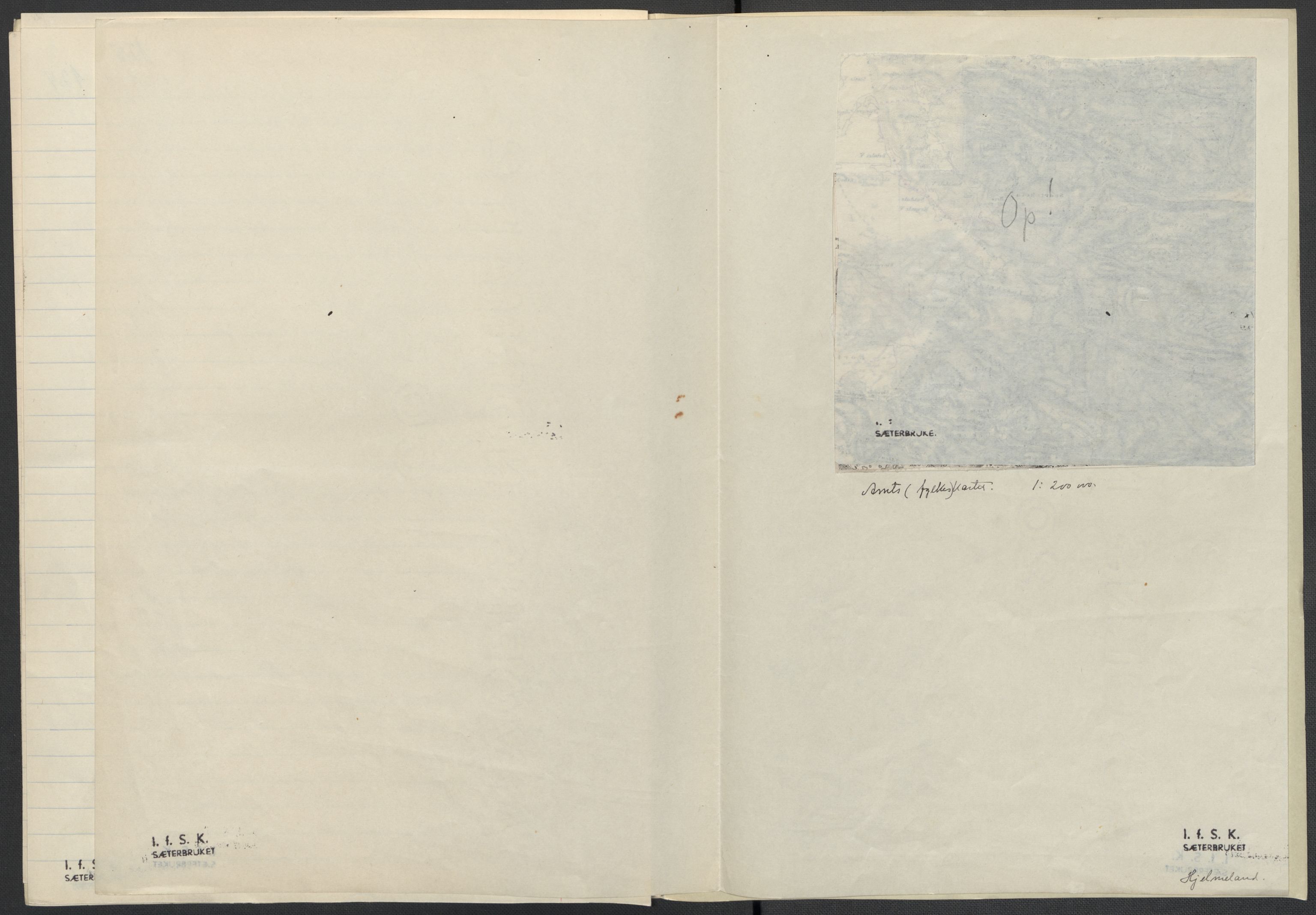 Instituttet for sammenlignende kulturforskning, AV/RA-PA-0424/F/Fc/L0009/0001: Eske B9: / Rogaland (perm XXII), 1932-1935