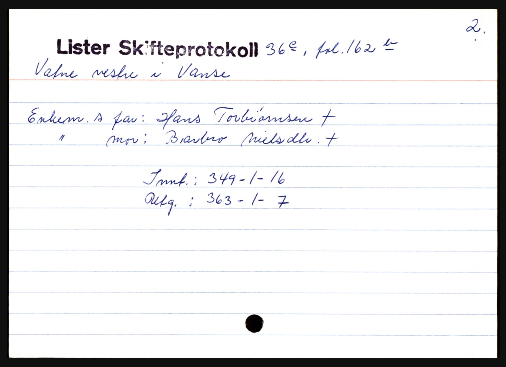 Lister sorenskriveri, AV/SAK-1221-0003/H, p. 41643