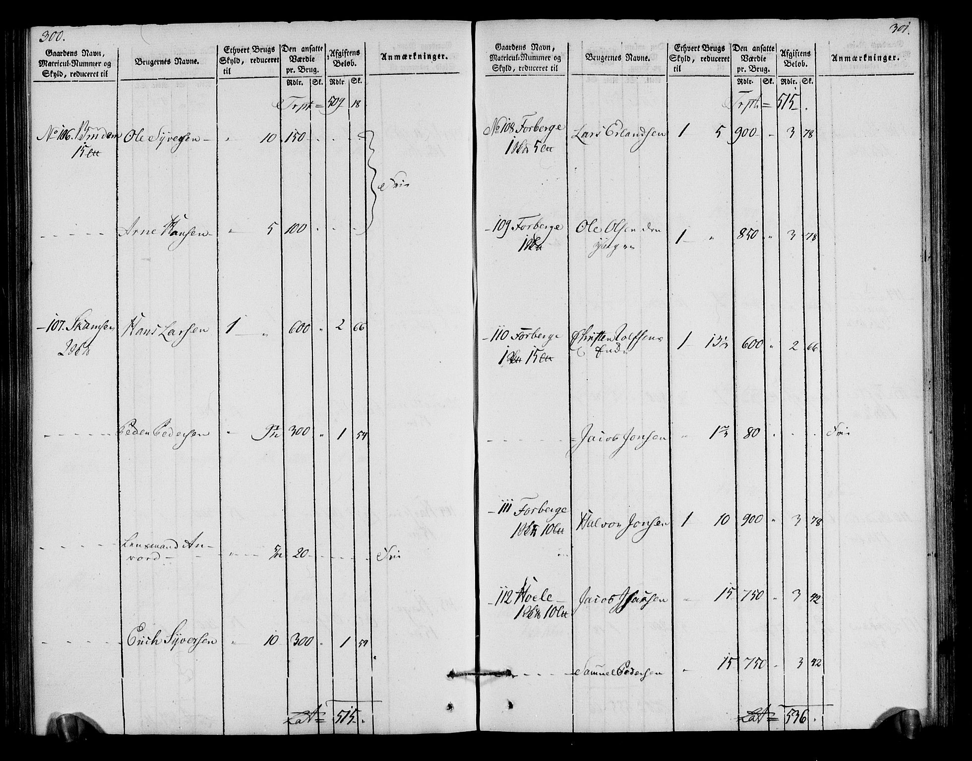 Rentekammeret inntil 1814, Realistisk ordnet avdeling, AV/RA-EA-4070/N/Ne/Nea/L0040: Gudbrandsdalen fogderi. Oppebørselsregister, 1803-1804, p. 156