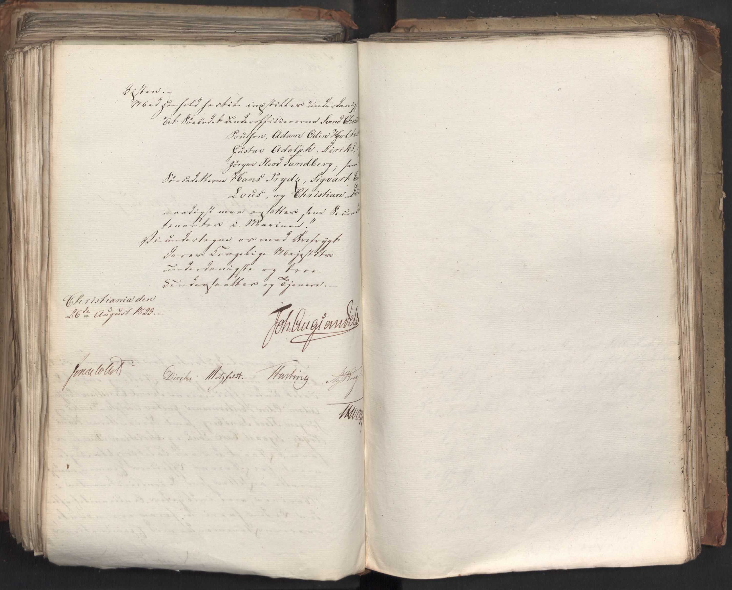 Statsrådsavdelingen i Stockholm, AV/RA-S-1003/D/Da/L0035: Regjeringsinnstillinger nr. 541-840, 1823, p. 478